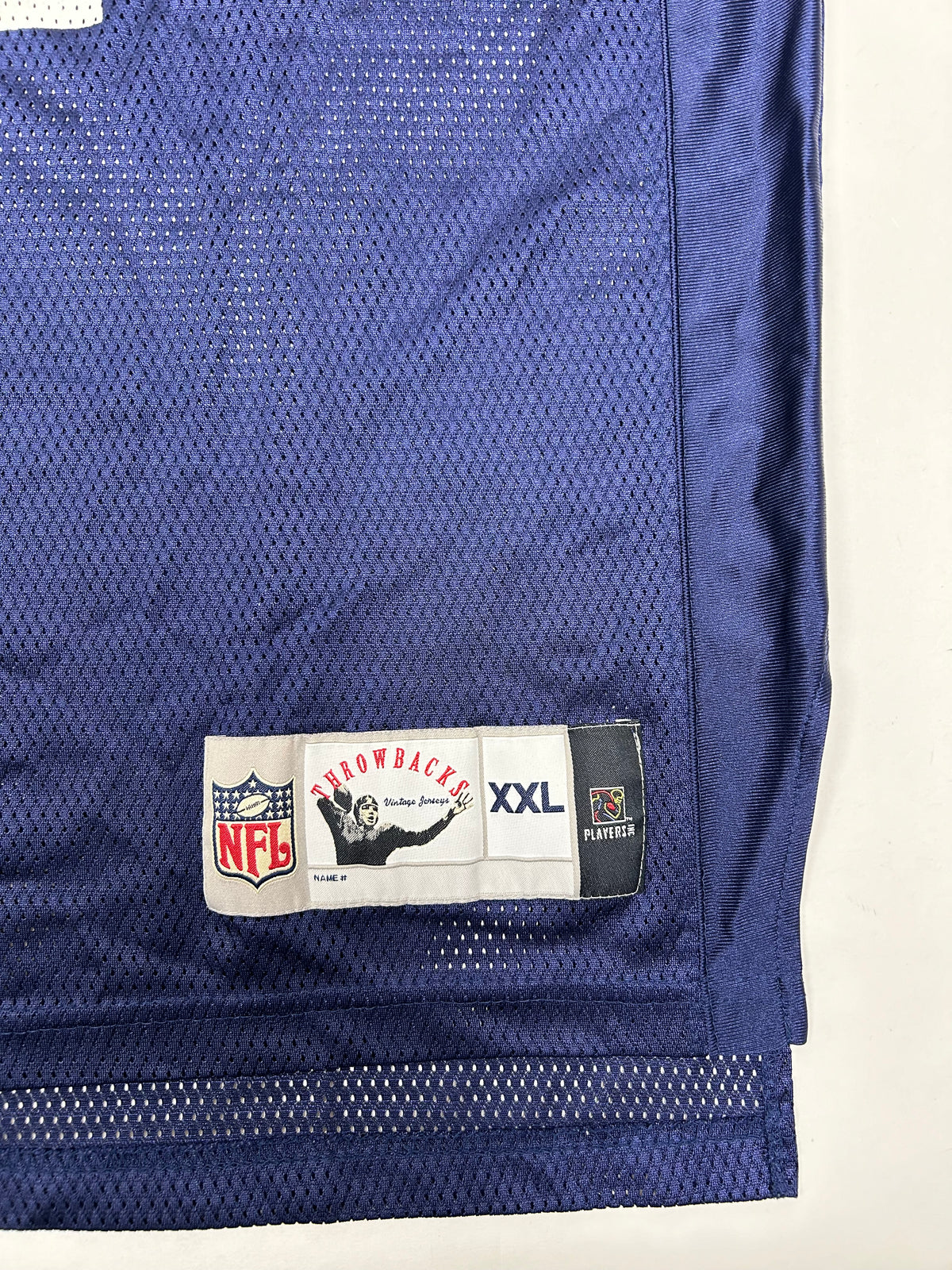Roy Williams 31 Dallas Cowboys NFL Throwback Reebok Blue Jersey 2XL 29x33.5/35.5 Inches