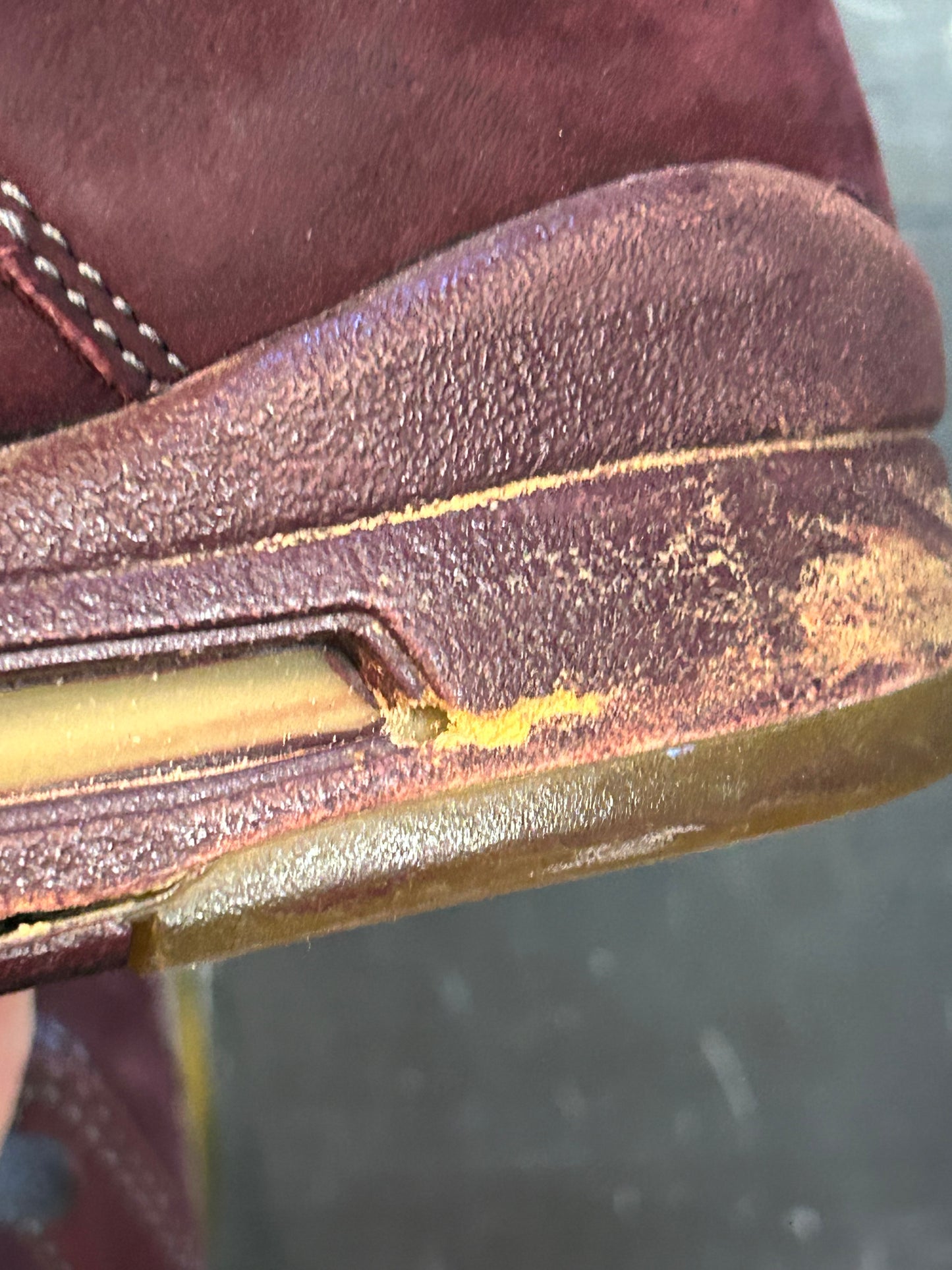 Air Jordan 5 Retro LS Burgundy Size 10 2006 Need Sole Swapping As Is Rep Box