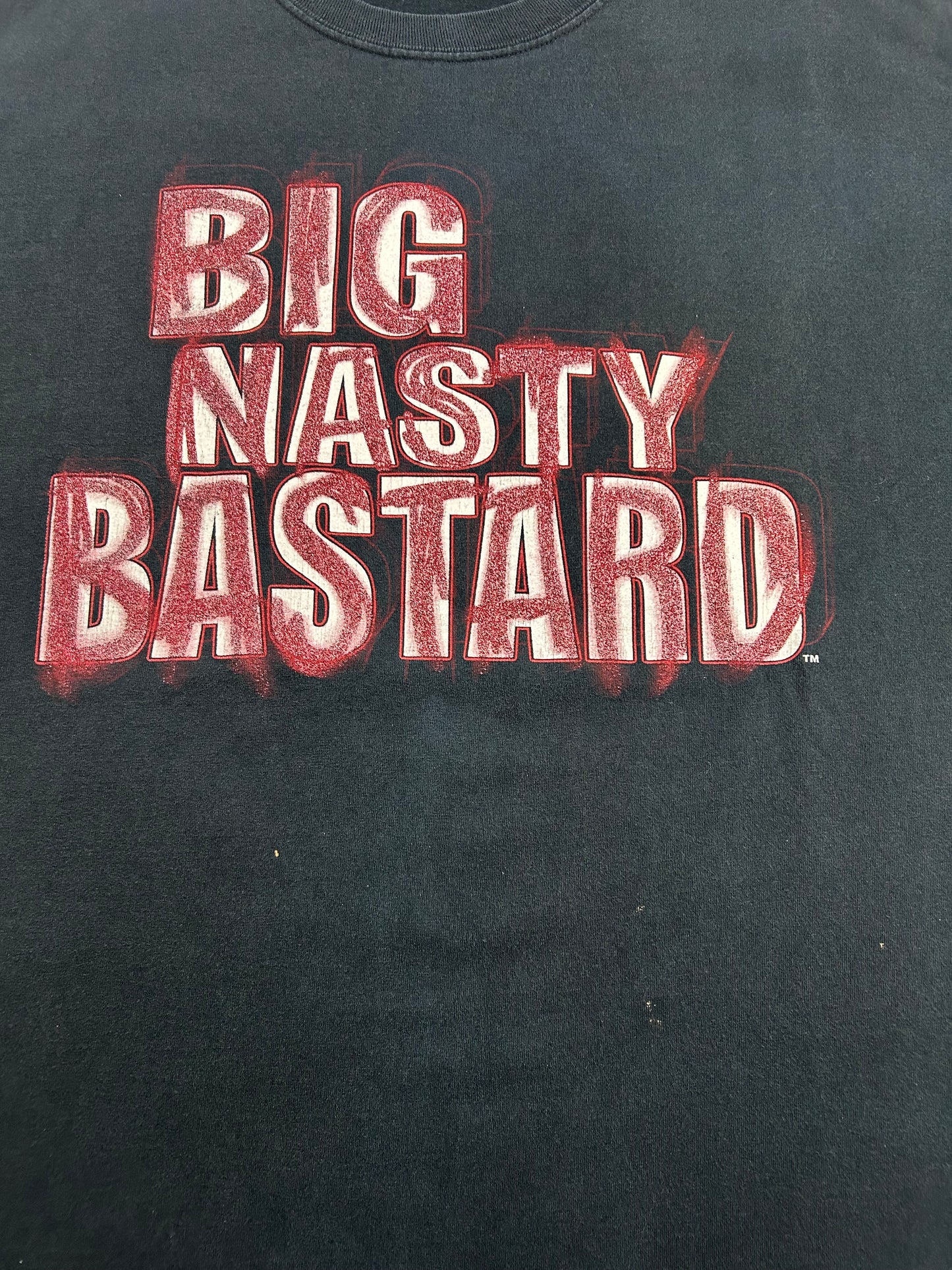 Vintage 2000 The Big Show Big Nasty Bastard WWF WWE Wrestling T Shirt Size 2XL 24.75x30.5 Inches 2000s