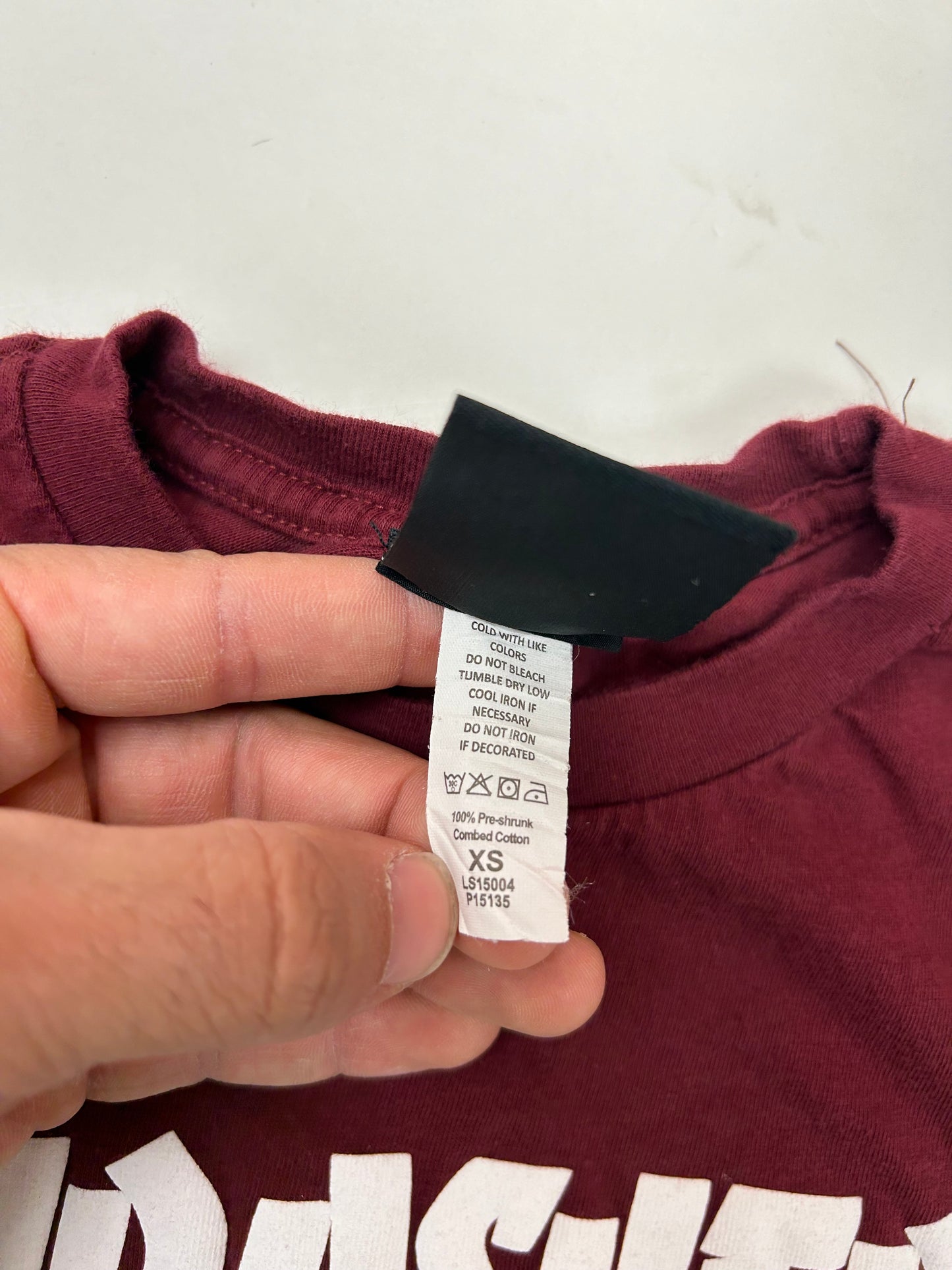 Thrasher Magazine Skateboard Mag Tee XS 14.75x25.5 Inches Maroon