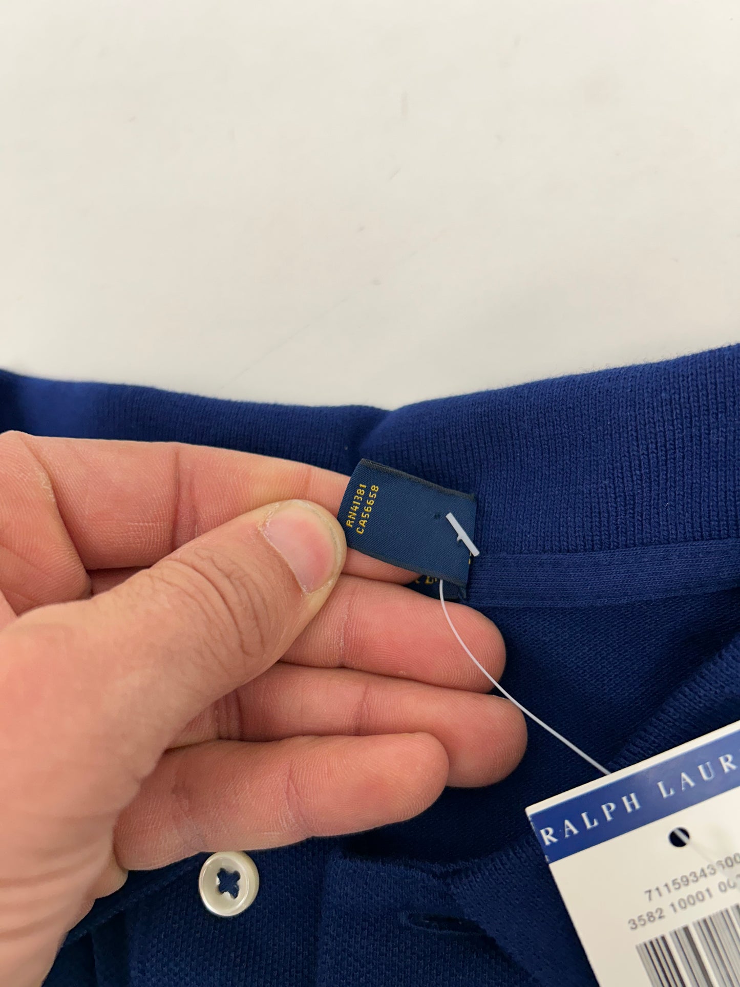 Polo Ralph Lauren Shirt Striped Short Sleeve Cotton Knit 2XB XXL 27x30.75/32.5 Inches Custom Fit Brand New