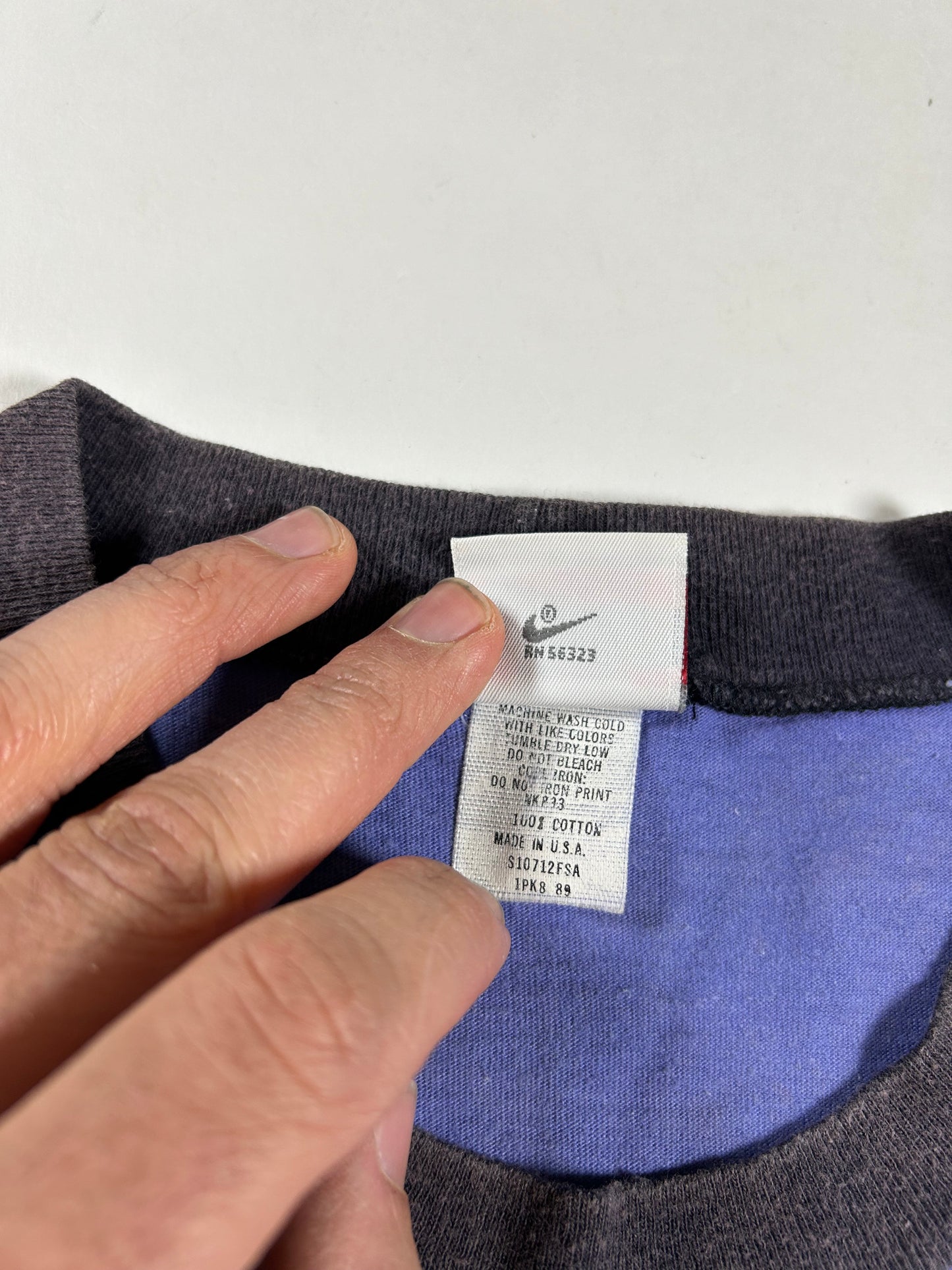 Vintage Nike Air 180 Front & Back Print Tee Nike Air Max 180 1991 Medium 20.75x29 Inches USA