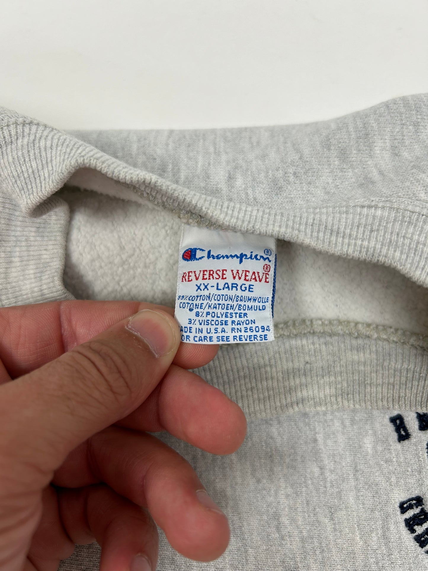 Vintage Britches Great Outdoors Champion Reverse Weave Crewneck Sweatshirt XL/L 24.25x31.75 Inches