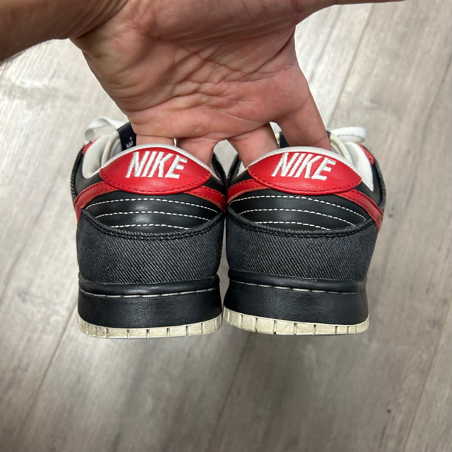 2011 Nike Dunk Low Zoom NikeID Size 8 Used As Is No Box 502000-991 Made In China