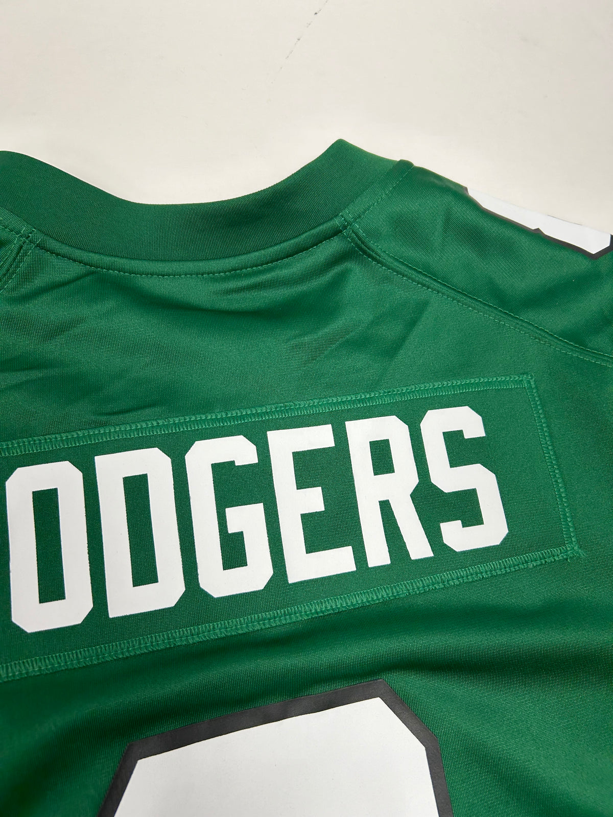 New York Jets Aaron Rodgers # 8 NFL Nike Jersey Medium Men’s Green 2023