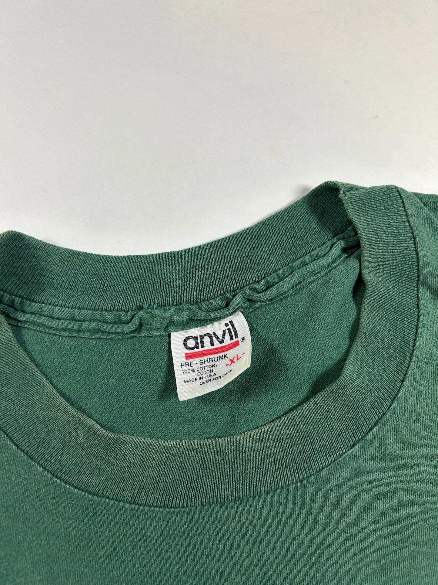 Vintage Alpha Delta Pi Sorority College Long Sleeve Tee 90s USA Anvil L/XL Fit 23x27.5 Inches