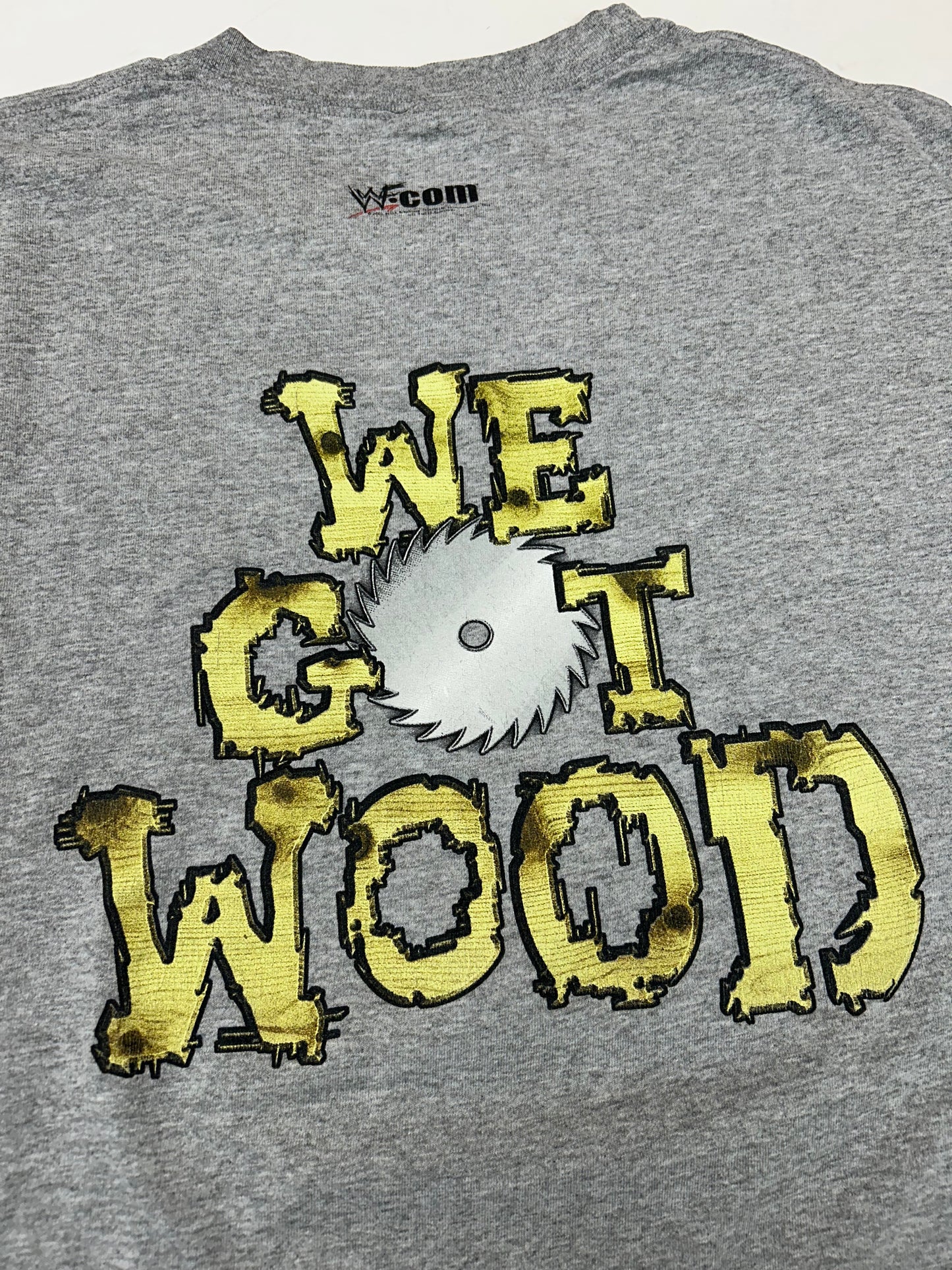 Vintage 2002 Dudley Boyz Shirt WWF Dudleyville!! Lumber Co. 3D Wrestling Tee 2XL 26.5x30.5 Inches