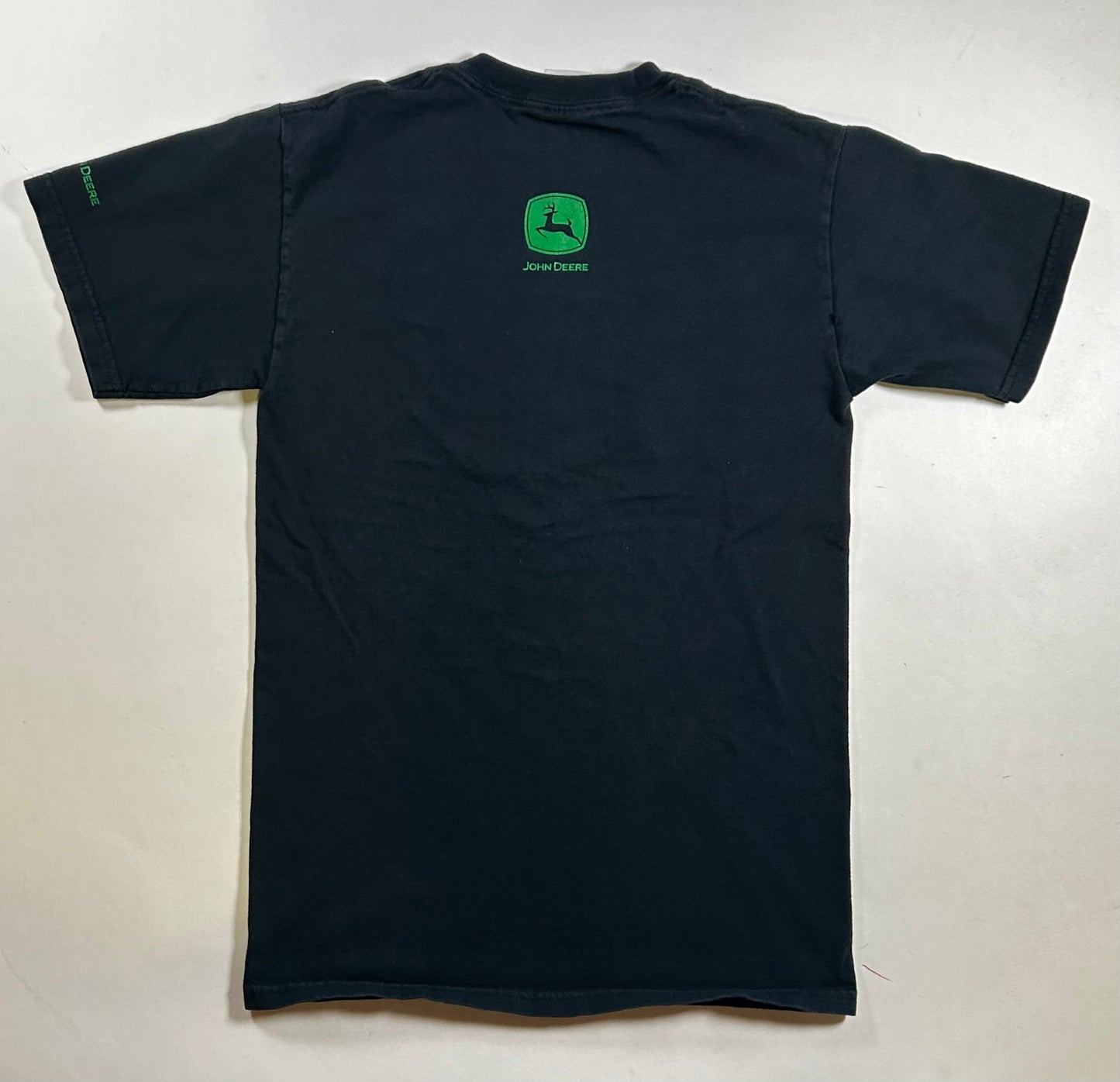 Vintage 00s John Deere “Nothing Runs Like a Deere” Brand Promo Tee Small 17.75x27.25 Inches Y2K