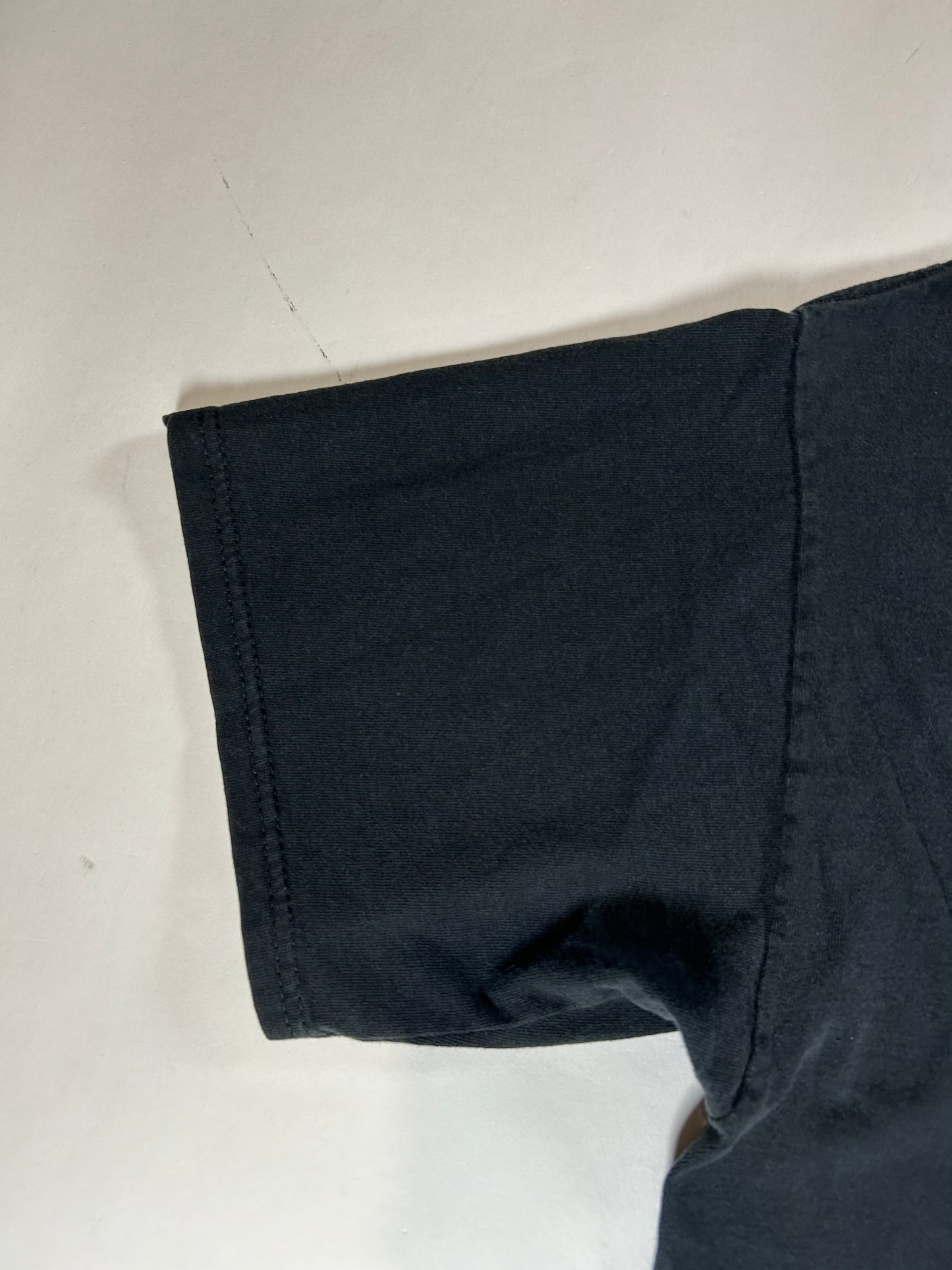 Vintage Logo Athletic New York Yankees 2000 Subway Series World Series Champions Tee 2XL 26.25x30 Inches Faded Black