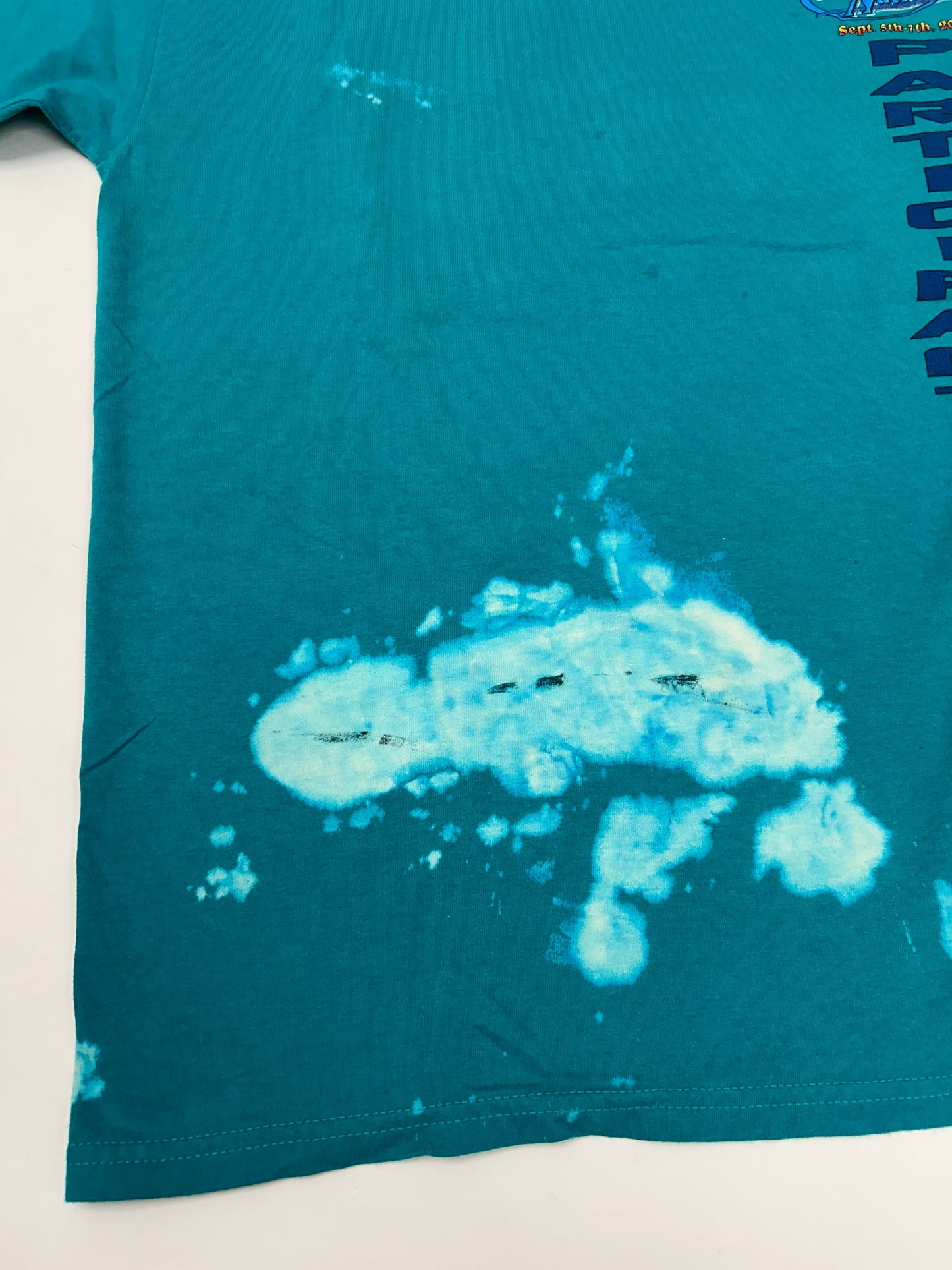 Vintage Adirondack Nationals 15th Anniversary September 5th-7th 2003 Albany, New York Car Participant Tee XL 23.5x30.75 Inches As Is Has Wear