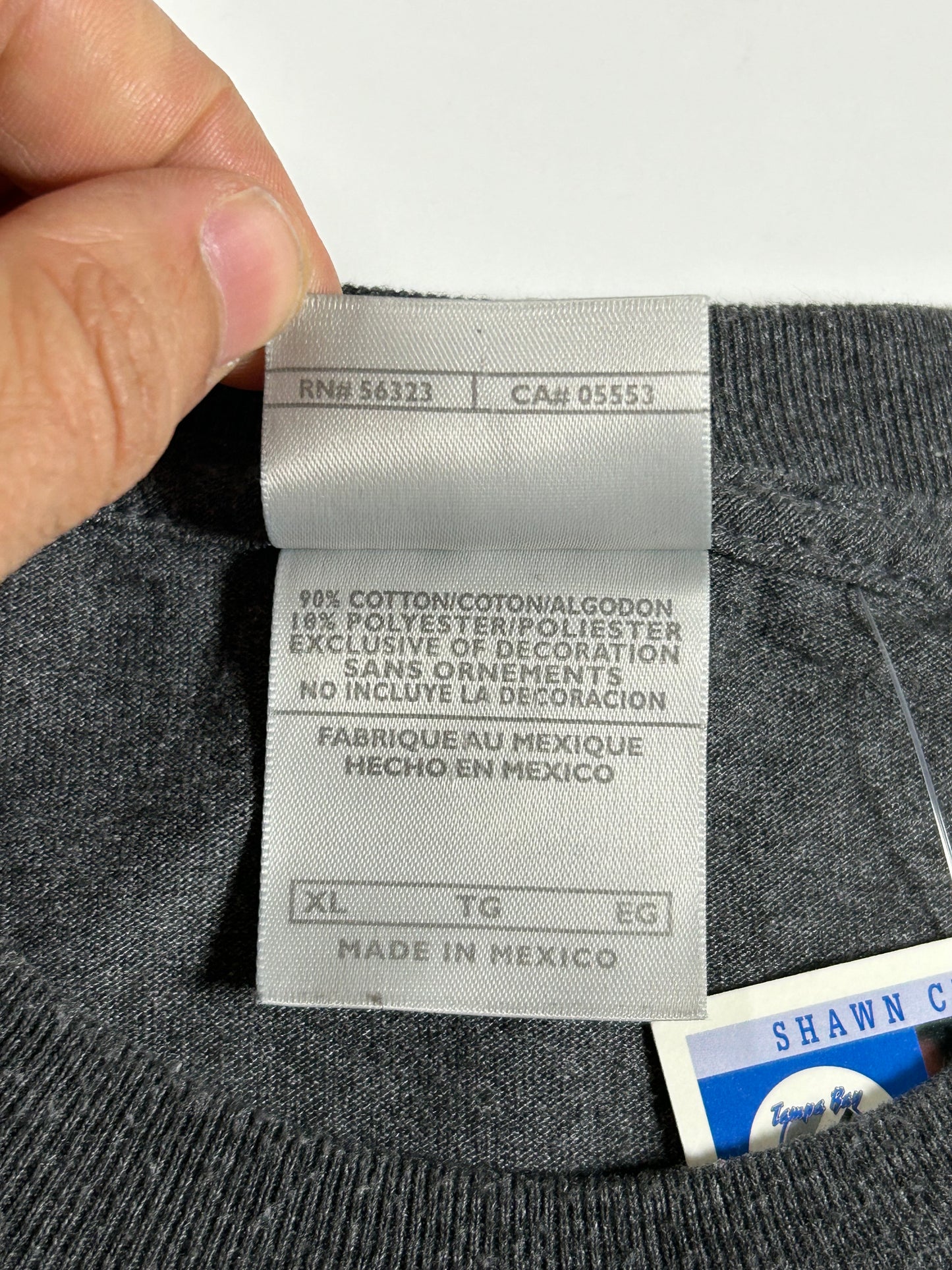 Vintage 00s Nike Just Do It. Box Logo Tee XL 23.5x31.25 Inches Dark Charcoal Gray