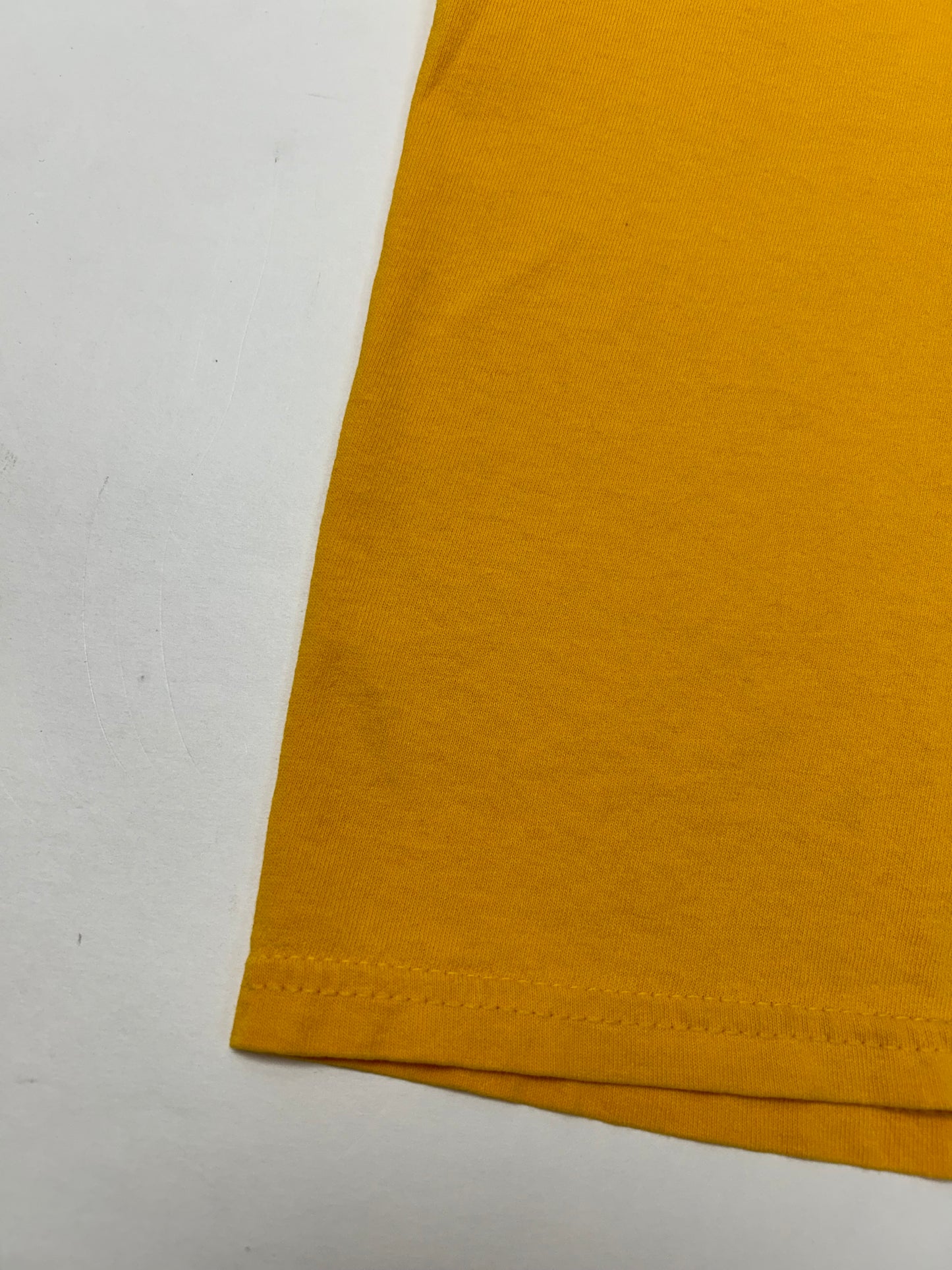 Vintage Paul Frank Skateboarding Sequence Skate Tee Yellow L/XL 24.5x28.25 Inches As Is Worn