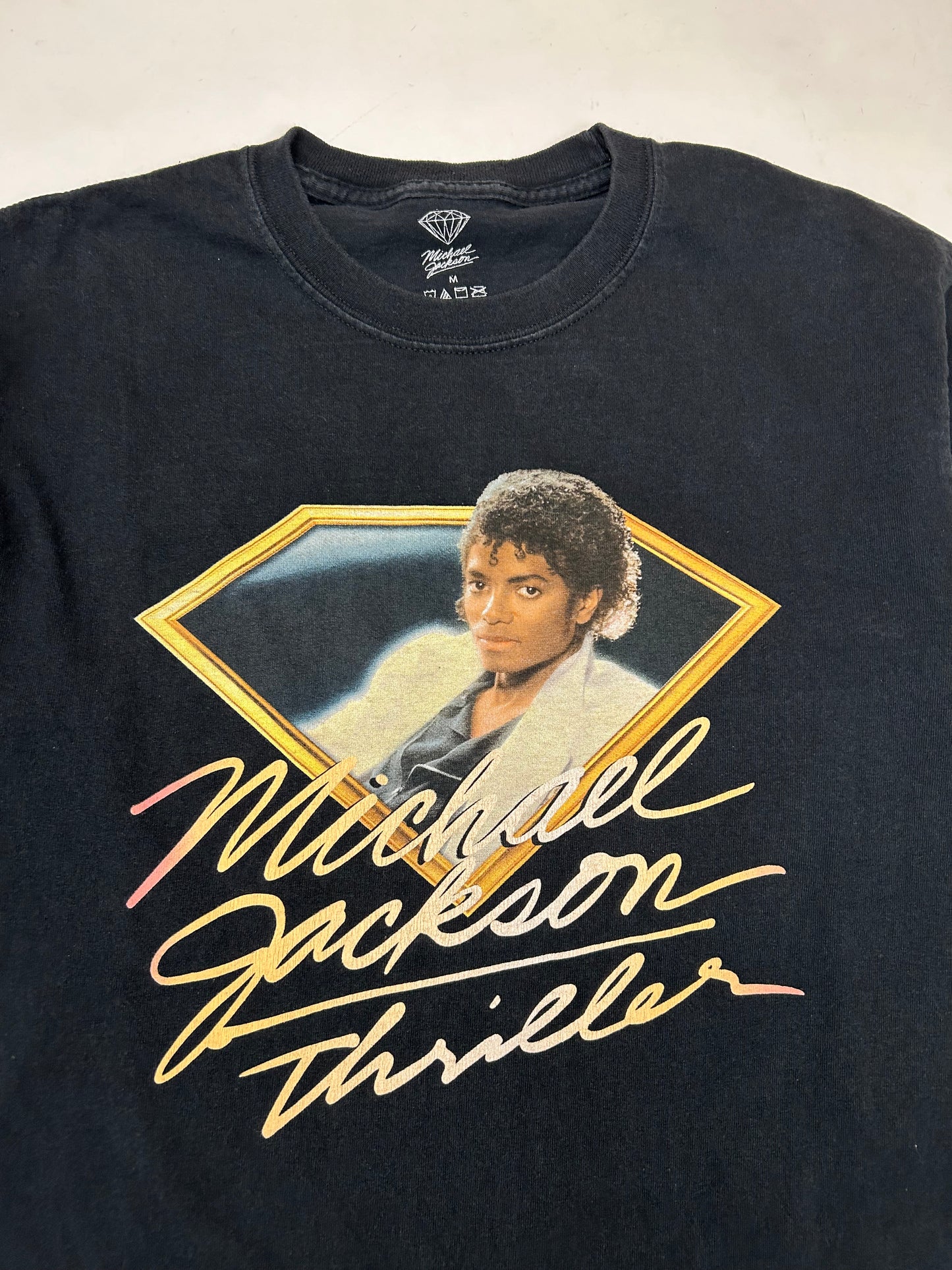 Diamond Supply Co. Micheal Jackson Thriller Black Long Sleeve Shirt Medium 19.75x27.25 In he’s