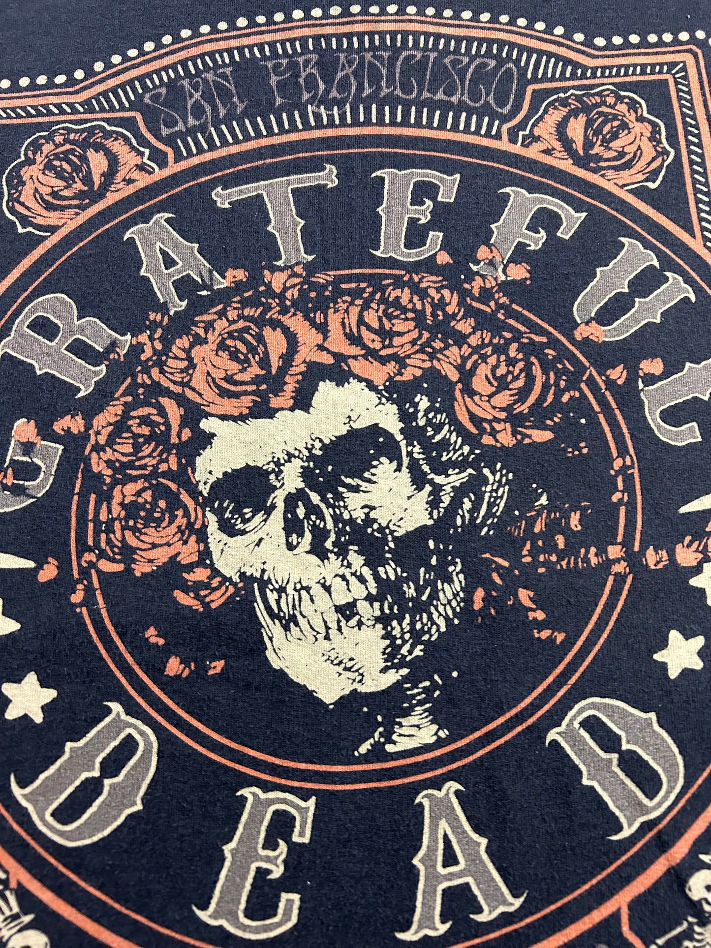 Vintage Grateful Dead San Francisco Zion Rootswear 2000s Graphic Print Tee Y2K