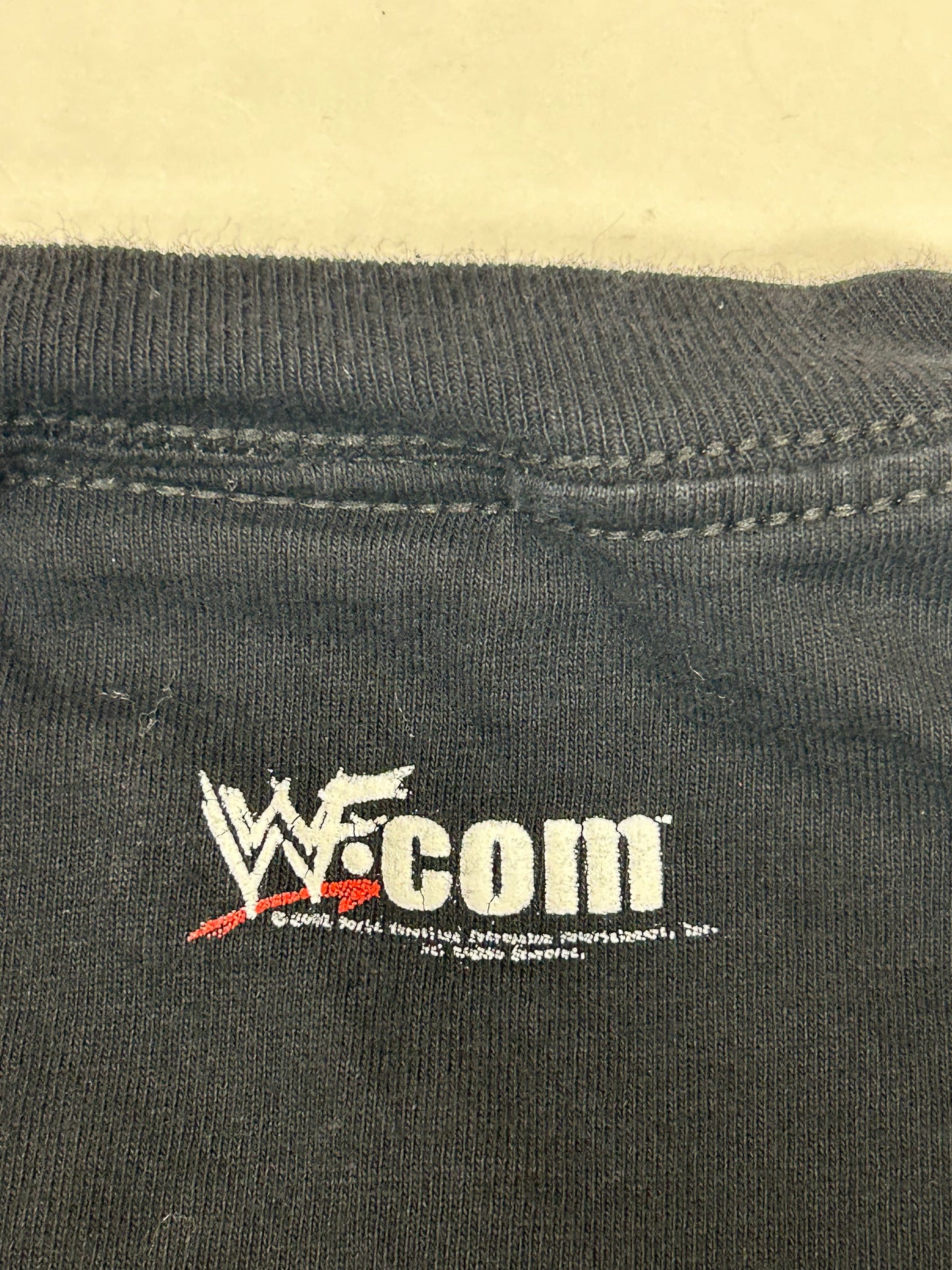 Vintage WWF Kane Part Man Part Monster Part Machine Wrestling Tee Large 21.5x29.25 Inches