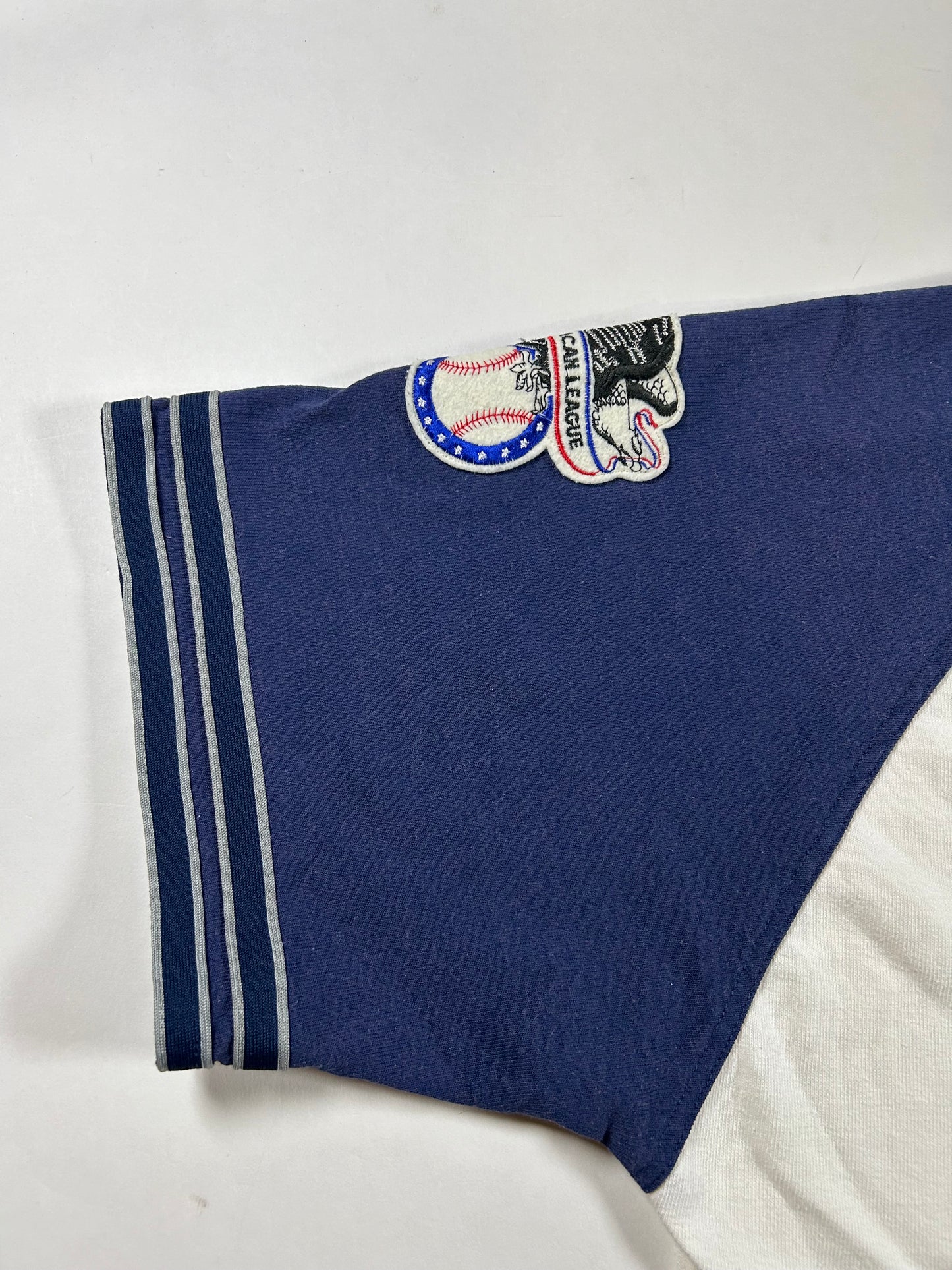 Vintage Starter New York Yankees Embroidery Script Spell Out Blank Jersey XL 26.5x32.75 Inches