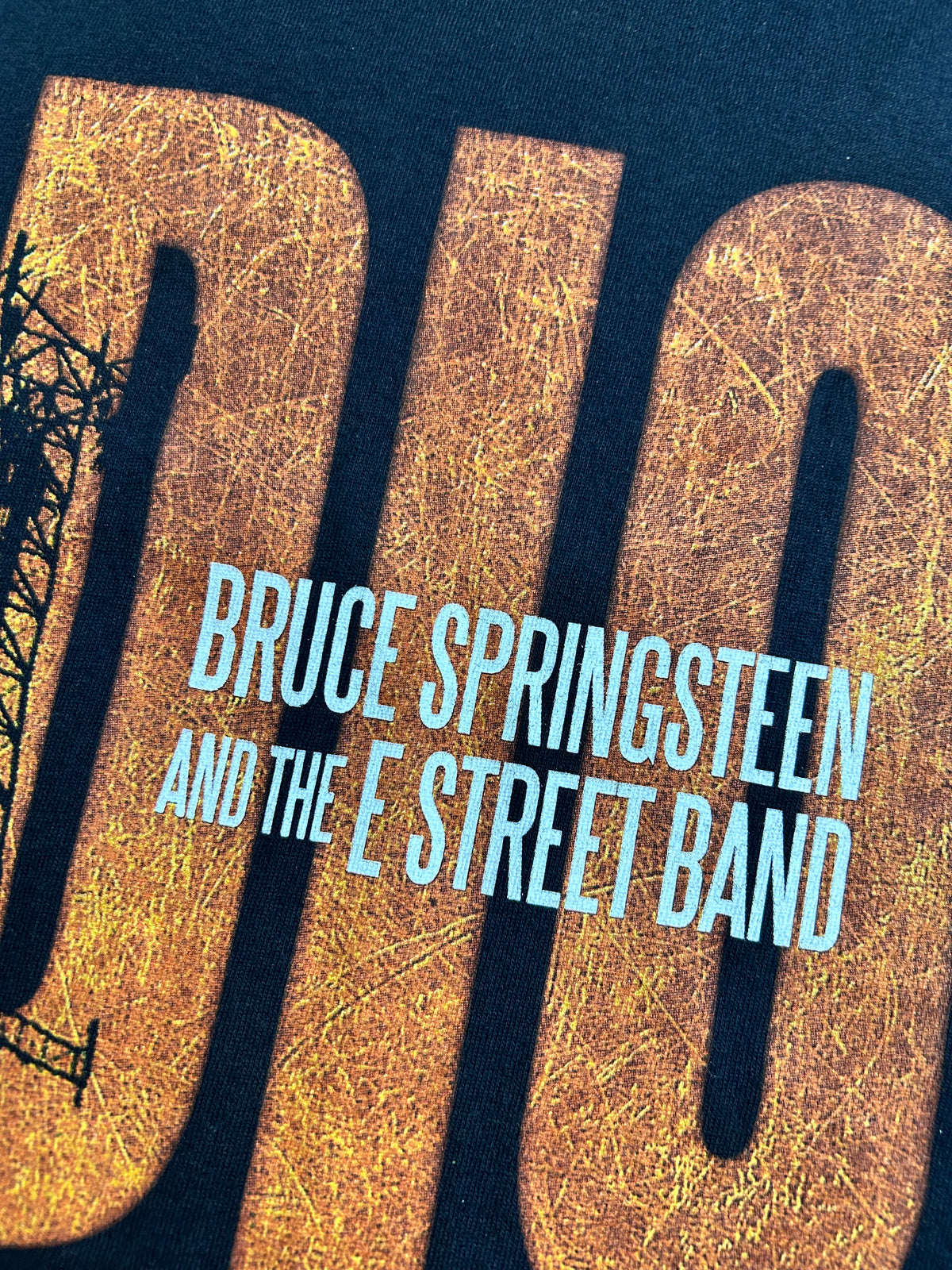 Bruce Springsteen And The E Street Band Radio Nowhere Tour 2007 Music Tee Large 22.25x30.25 Inches