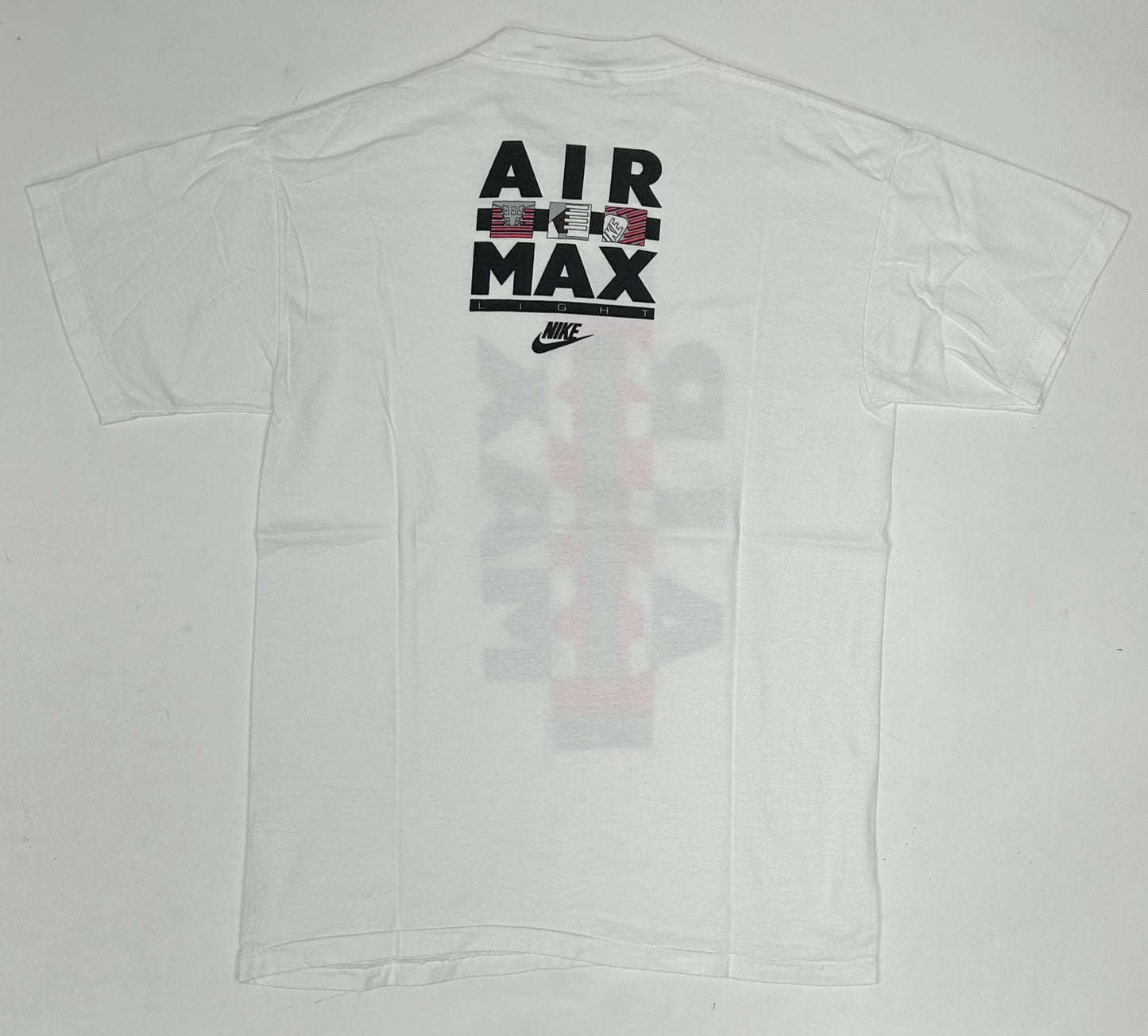 Vintage Nike Air Max Light Shirt Promo Tee Small/Medium Fit 19.75x28 Inches