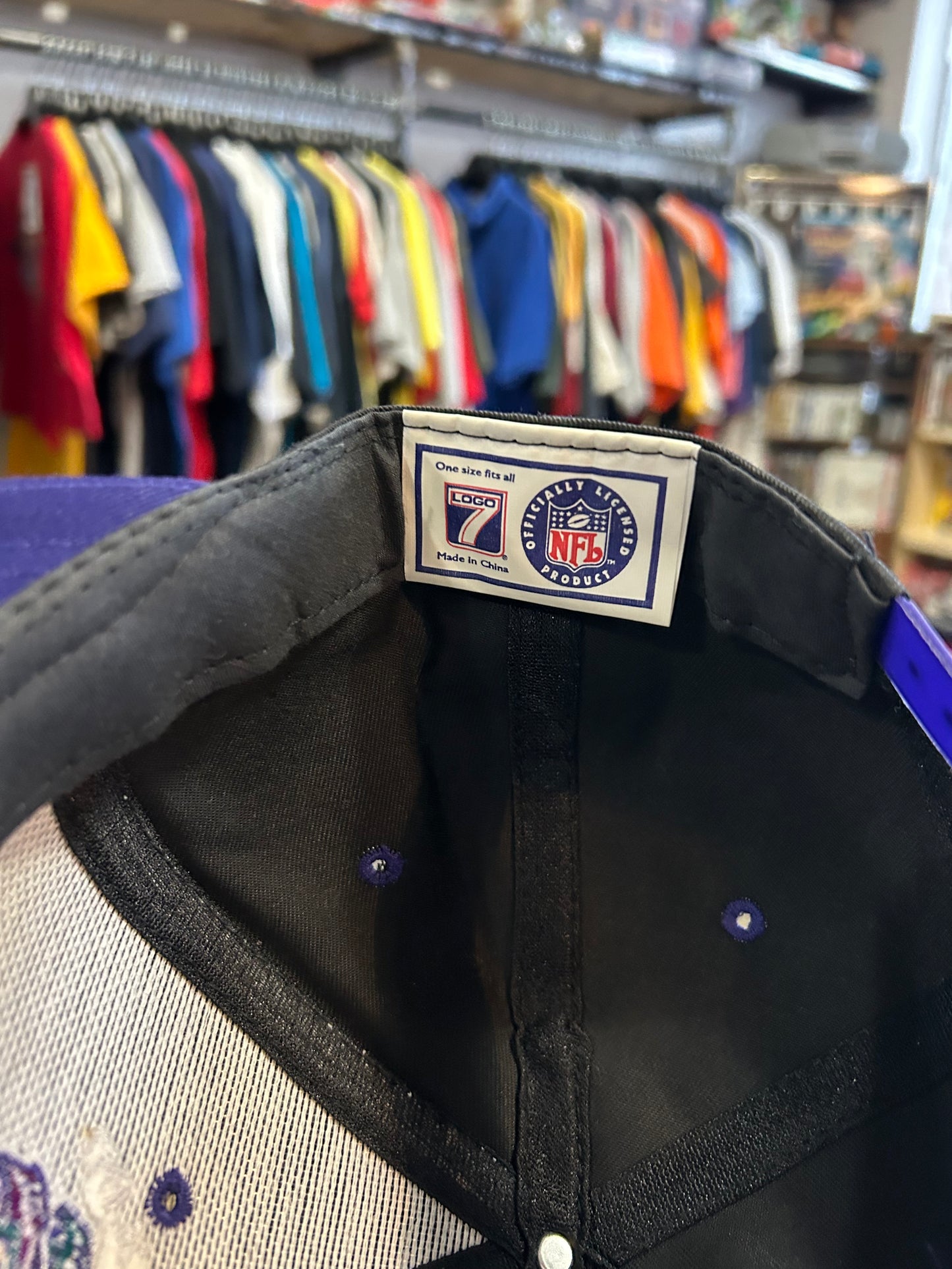 Vintage Logo 7 Super Bowl XXXI Green Bay Packers SnapBack Hat