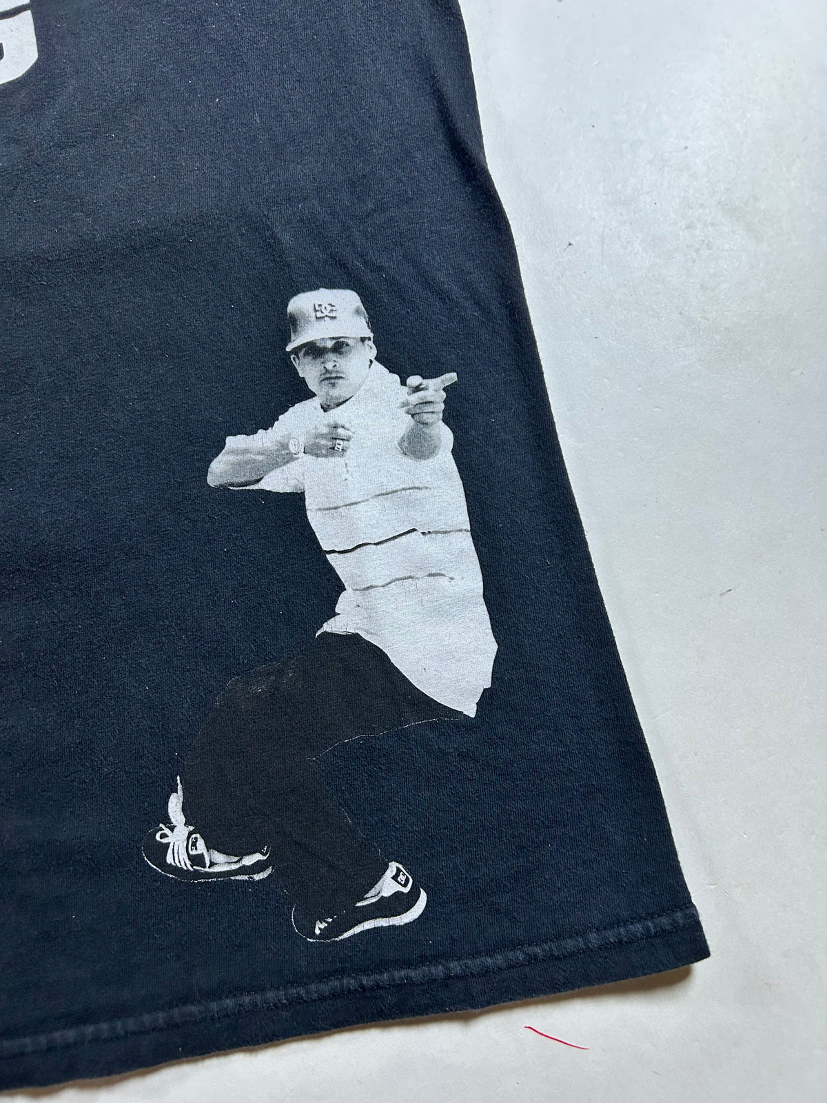 Vintage 2000s Rob and Big Black MTV Skateboard DC Shoes Tee As Is Worn Has Unstitching Small 18.5x25.5 Inches