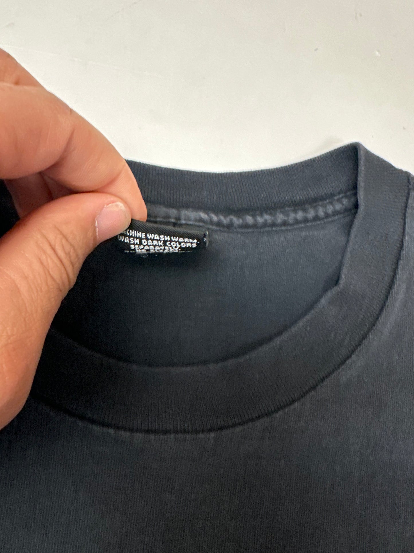 Vintage 90s Harley Davidson Motorcycles Chick’s Albuquerque, N.M. American Legend Tee Large 22.25x28.75 Inches