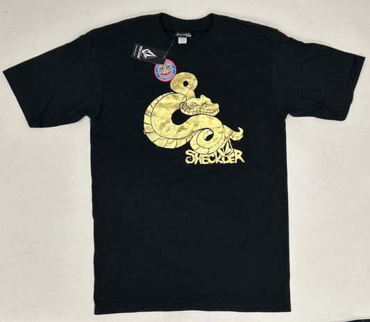 Vintage Volcom Stone Ryan Sheckler Snake Graphic Skate Tee Brand New Old Stock With Tags Medium 19.5x29.5 Inches Sk8
