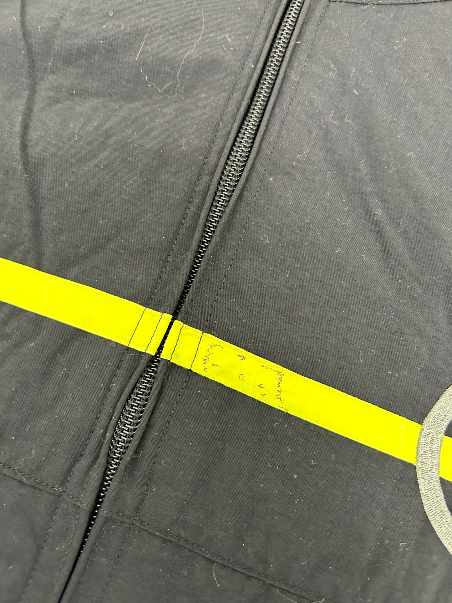 Nautica Competition Zip Up Windbreaker Jacket XL/L Fit 27.25x27.5 Inches As Is