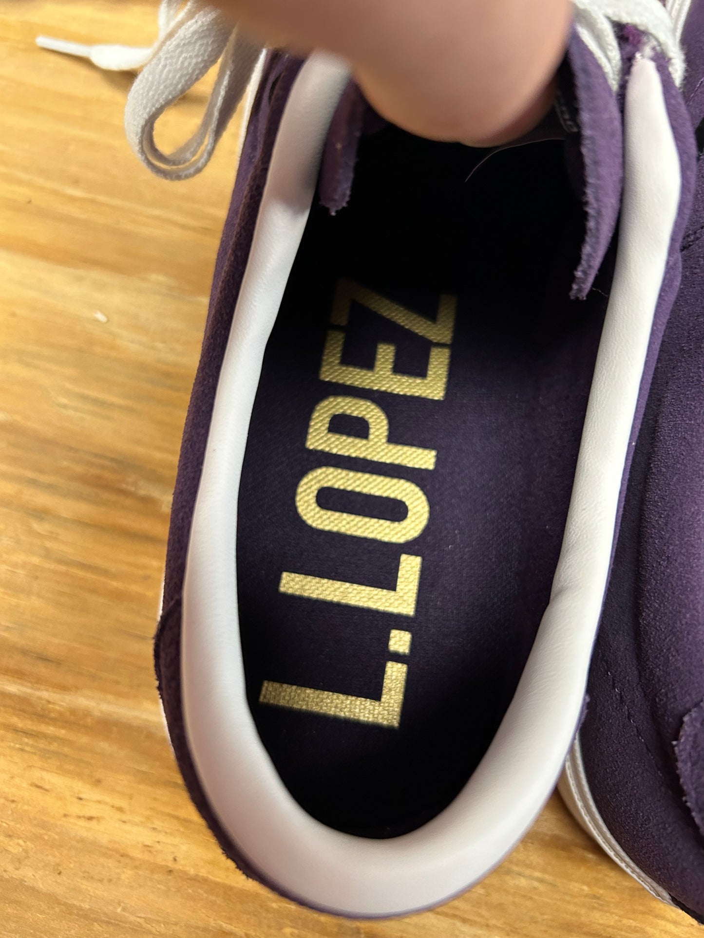 Converse Louie Lopez Pro Purple Mens Size 9.5 New With Mismatch Box Skateboard