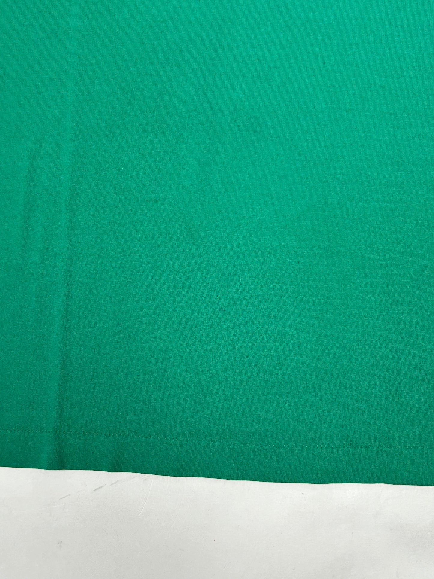 Vintage Electro Always Starting Something Promo Tee Green Large 21.25x28.75 Inches