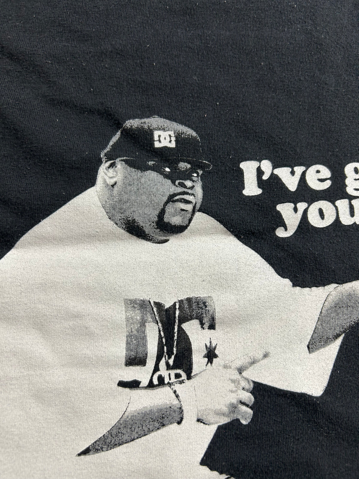 Vintage 2000s Rob and Big Black MTV Skateboard DC Shoes Tee As Is Worn Has Unstitching Small 18.5x25.5 Inches