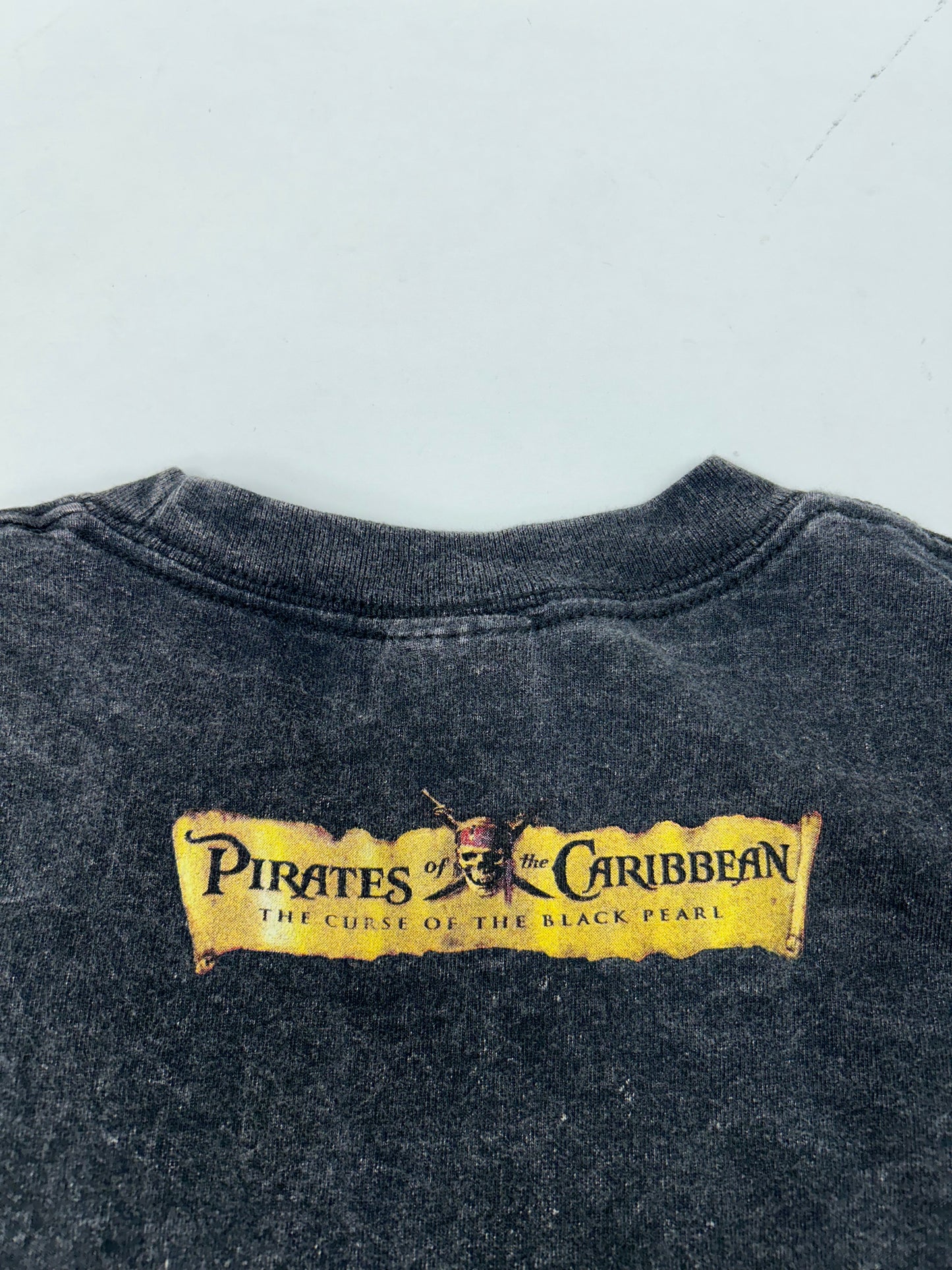 Vintage Pirates Of The Caribbean T Shirt Small Curse Of Black Pearl Dinsey Promo