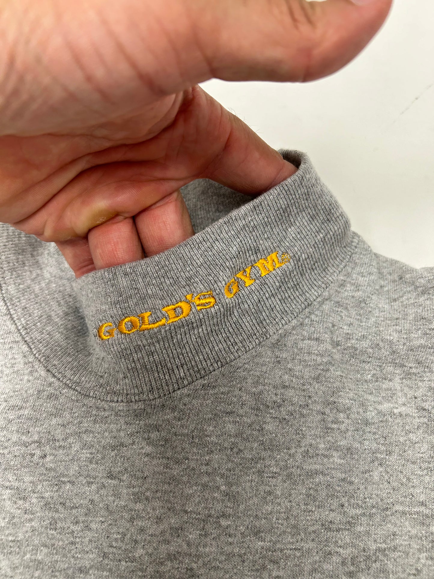 Vintage Golds Gym Turtleneck Shirt Small 18x27.5 Inches