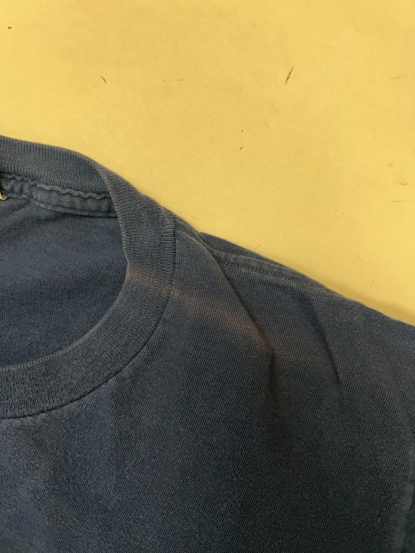 Vintage 90s Nike Just Do It. Long Sleeve T-Shirt Navy/Green Medium/Large Fit 21.5x25.75 Inches Worn