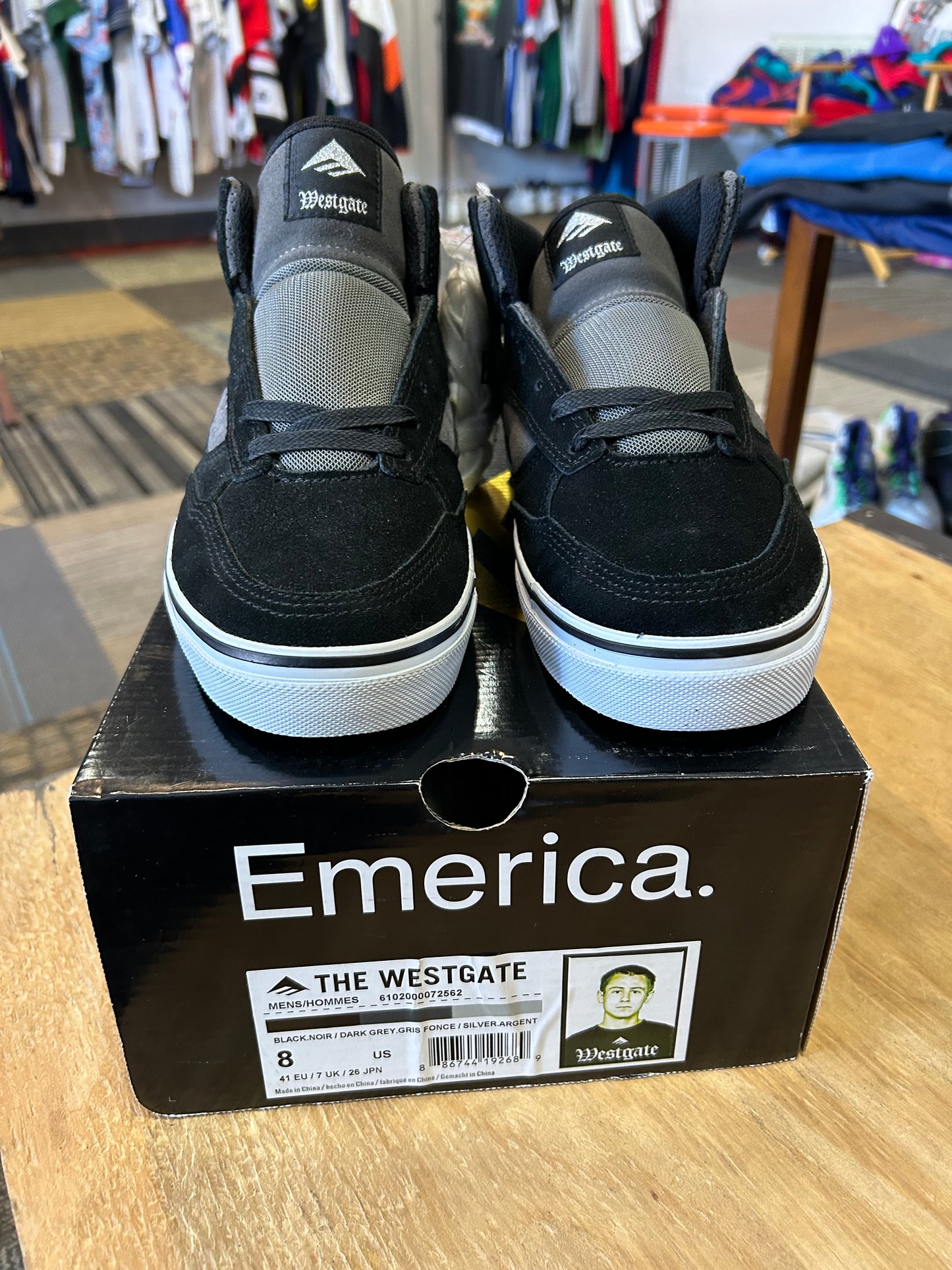 Emerica The Westgate MID Skateboard Shoe Size 8 Brand New 610200072562 Brandon Westgate