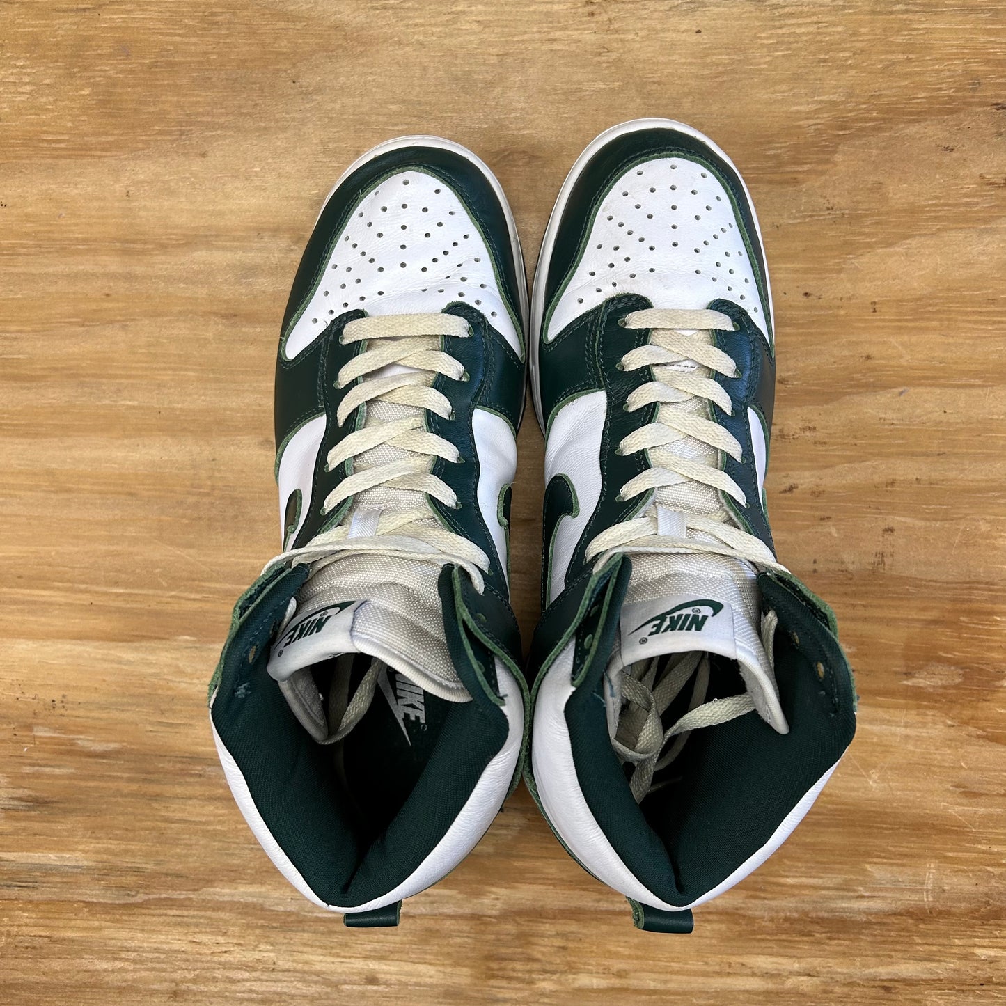 2020 Nike Dunk High SP Spartan Green CZ8149100 Men's Size 9.5 USED NO BOX CLEAN AS IS