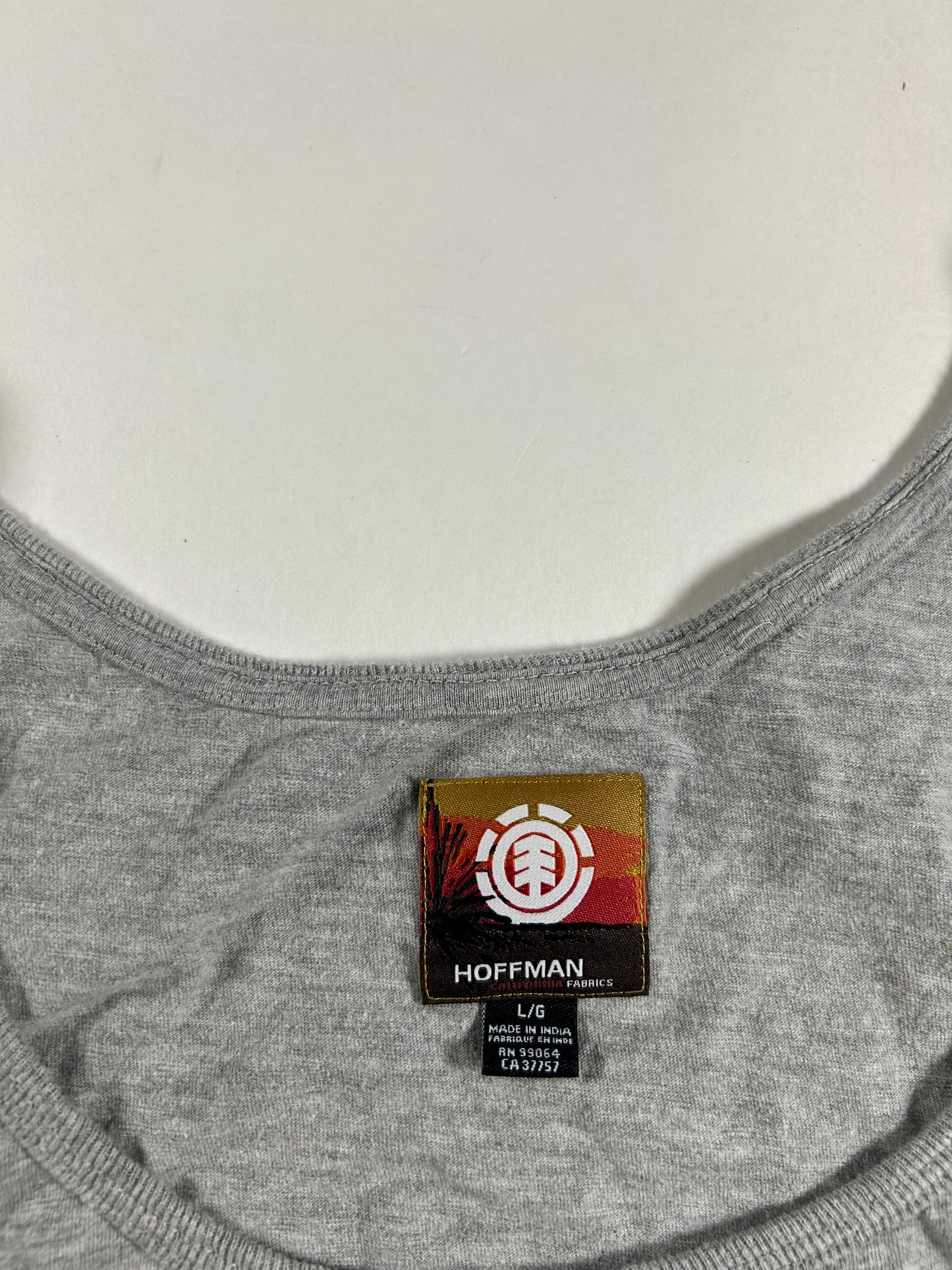 Element Skateboards Hoffman Tank Top Sleeveless Beach Skateboarding Gym Large 21.25x29/30 Inches