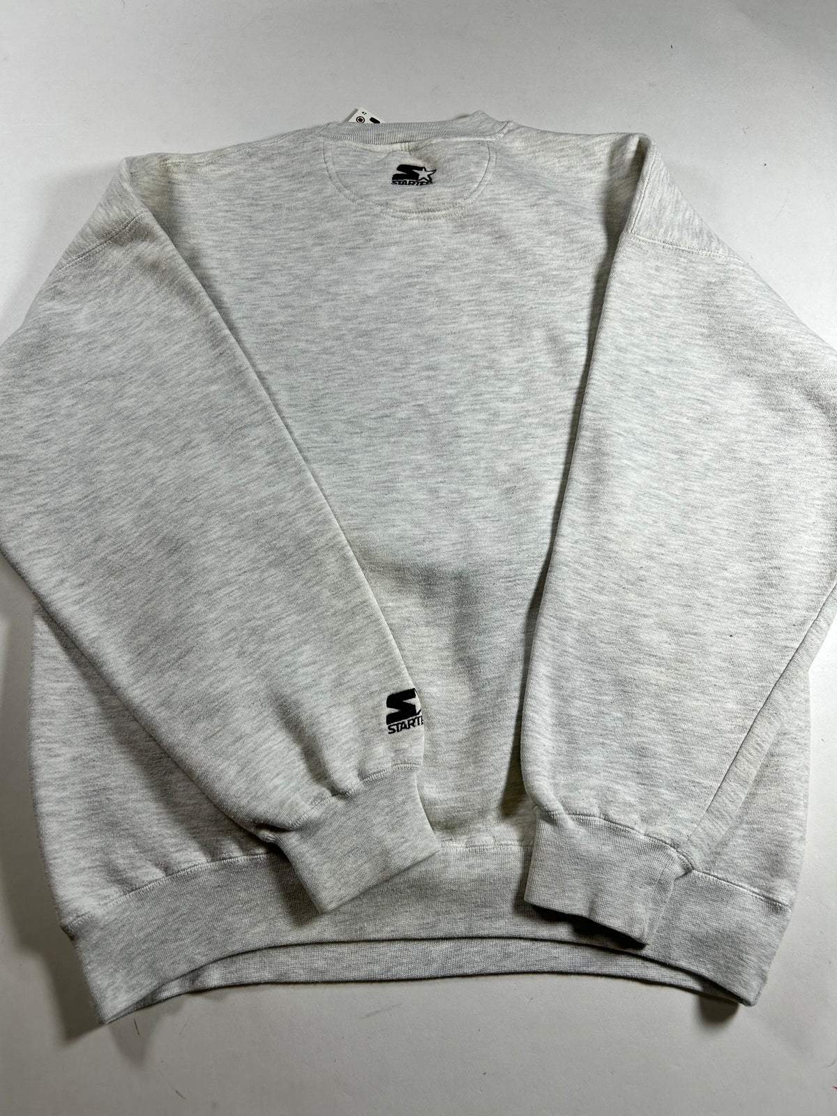 Vintage Starter 1993 Miami Dolphins NFL Crewneck Sweatshirt Gray 23.5x28.25 M/L Fit