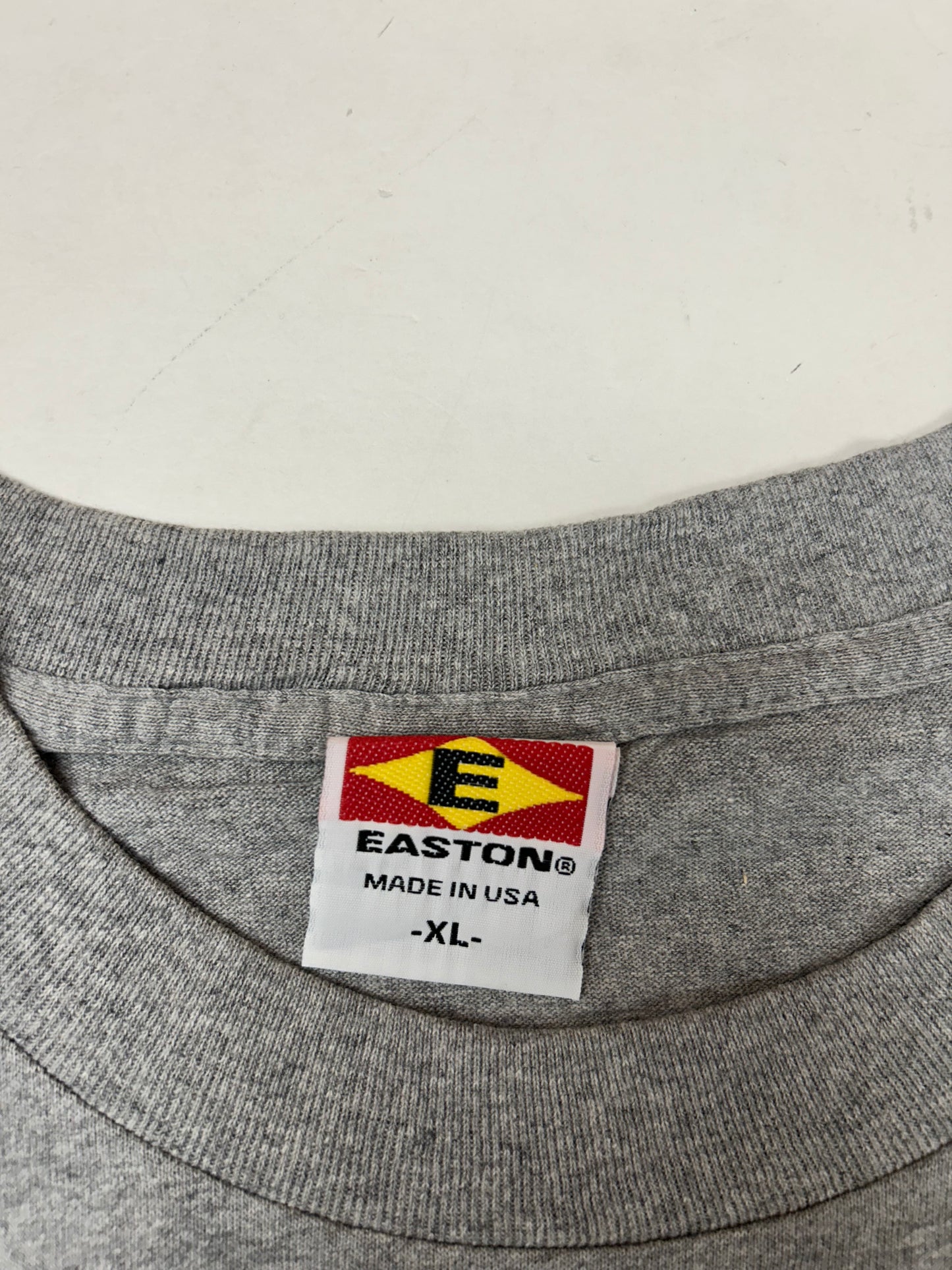Vintage 90s Easton Hockey OG Logo Athletic Brand Tee XL 24.5x32.25 Inches