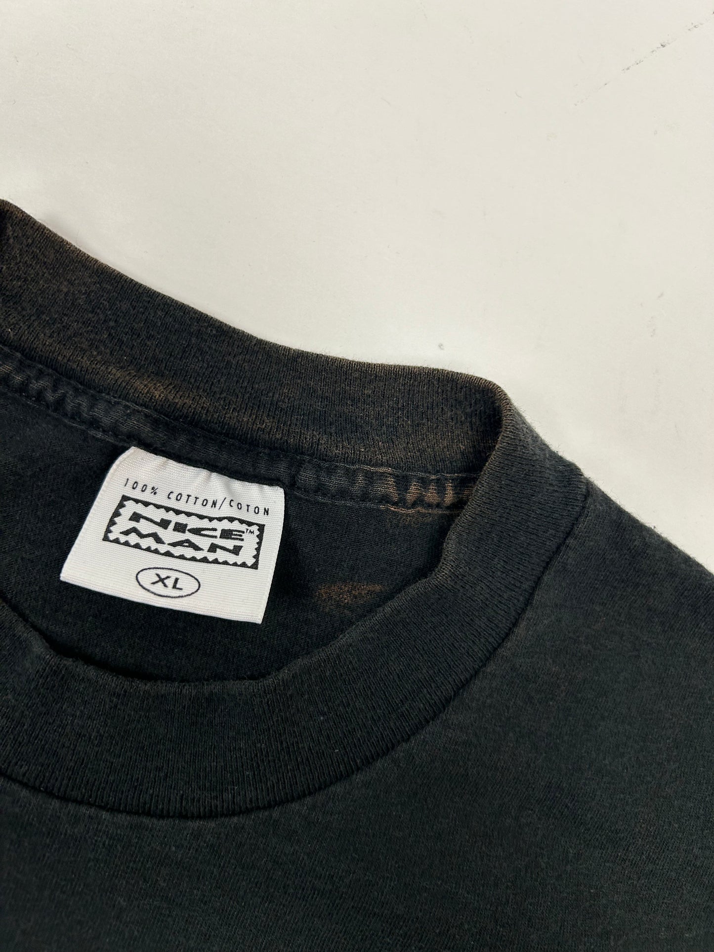 Vintage 1993 R.E.M. Monster Music Band Album Tee Nice Man Tag REM XL 23x30.25 Inches Faded As Is