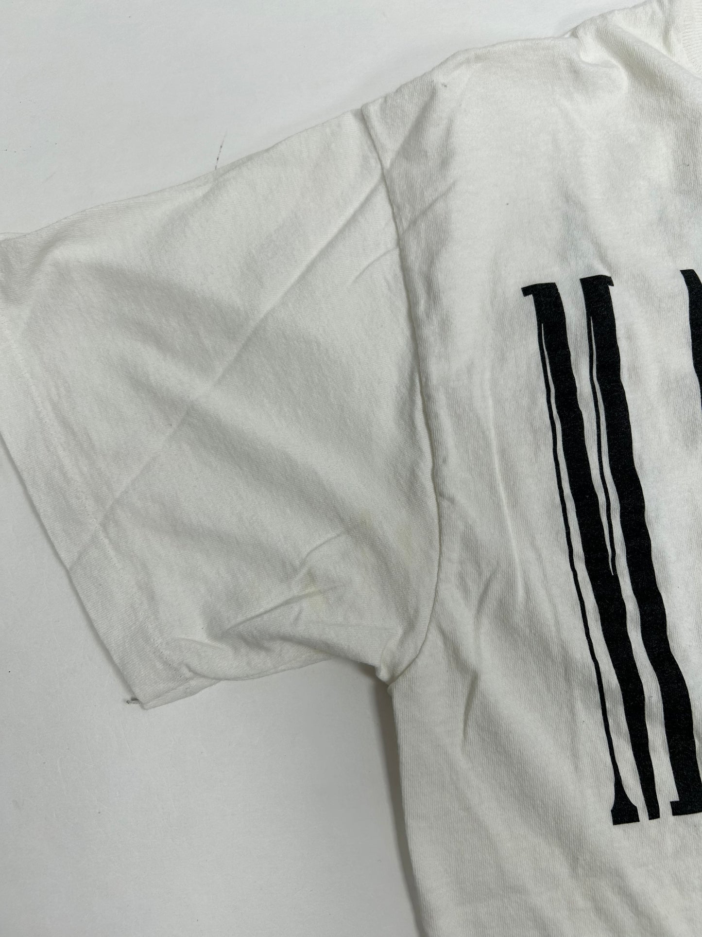 Vintage 1992 Madonna Erotica Smoking Music Tee M/L Fit 20.75x26.5 Inches White