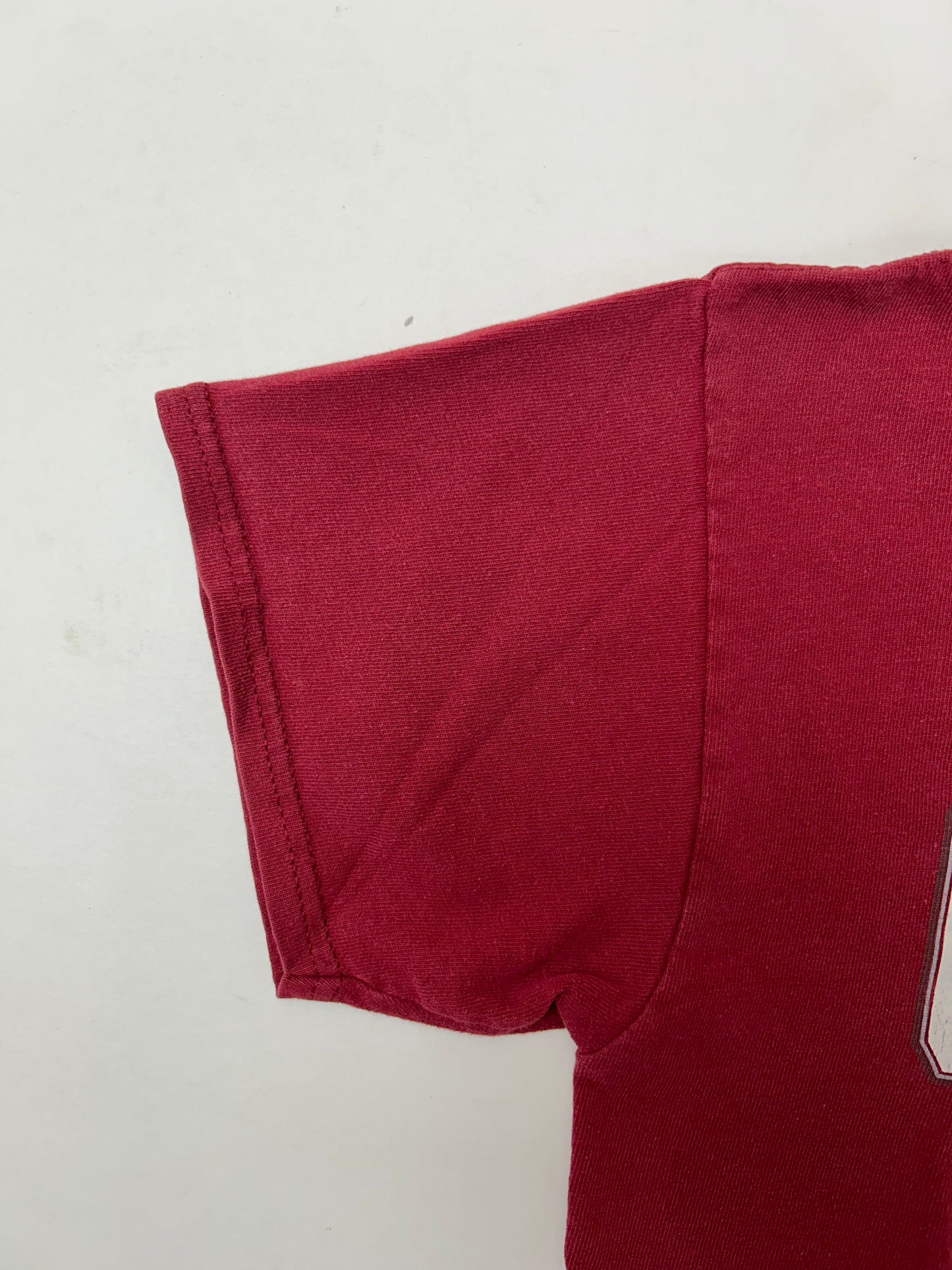 00s Oklahoma University Sooners College Tee Small 18x23.25 Inches As Is