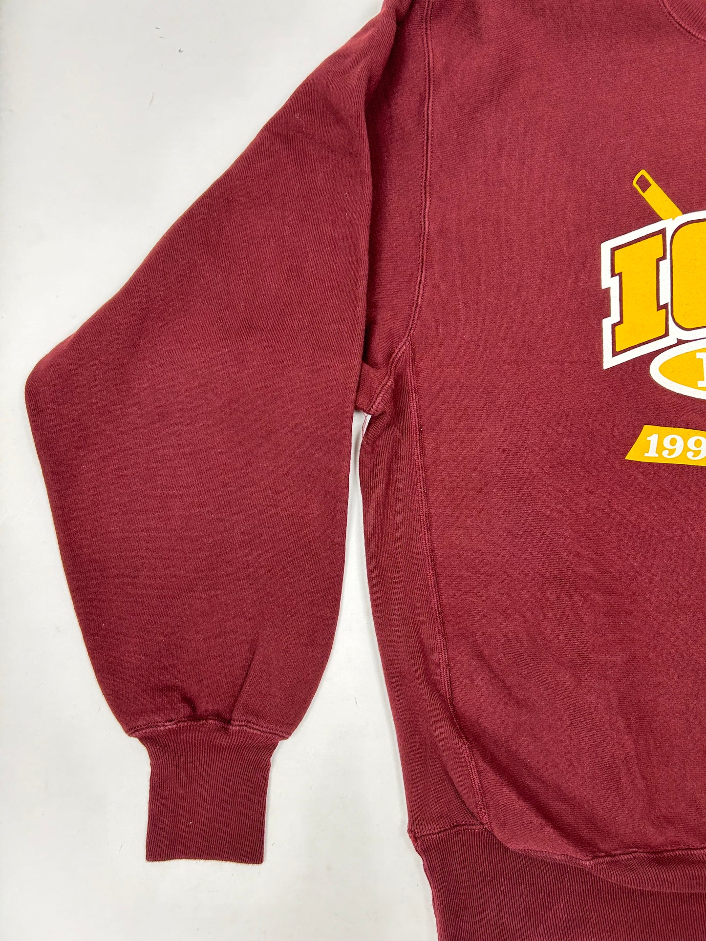 Vintage Champion Reverse Weave Iona Prep Hockey 1999-2000 Crewneck Sweatshirt XL 26.25x30.25 Inches