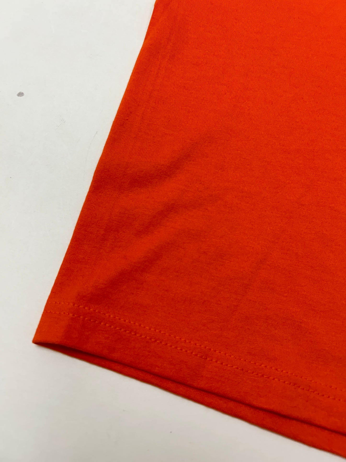 Edgewood NJ first edition “Deeper Than The Roots.” Tee 2XL 
26.25x32.5 Inches Jerzees Tag 50/50 Blend USA Orange