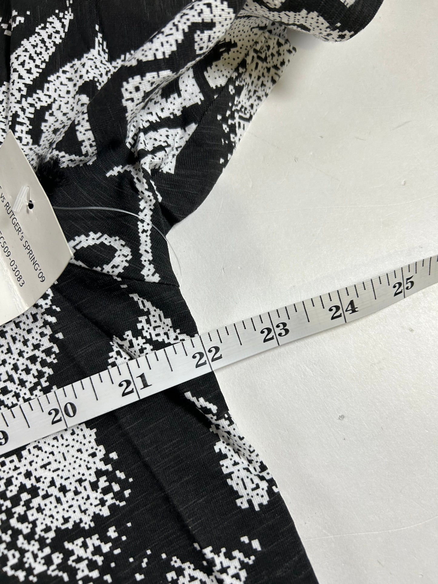 Vintage Eckō Marc Echō Cut & Sew Rutgers University Street Alchemists AOP Football Tee Large 22x29 Inches