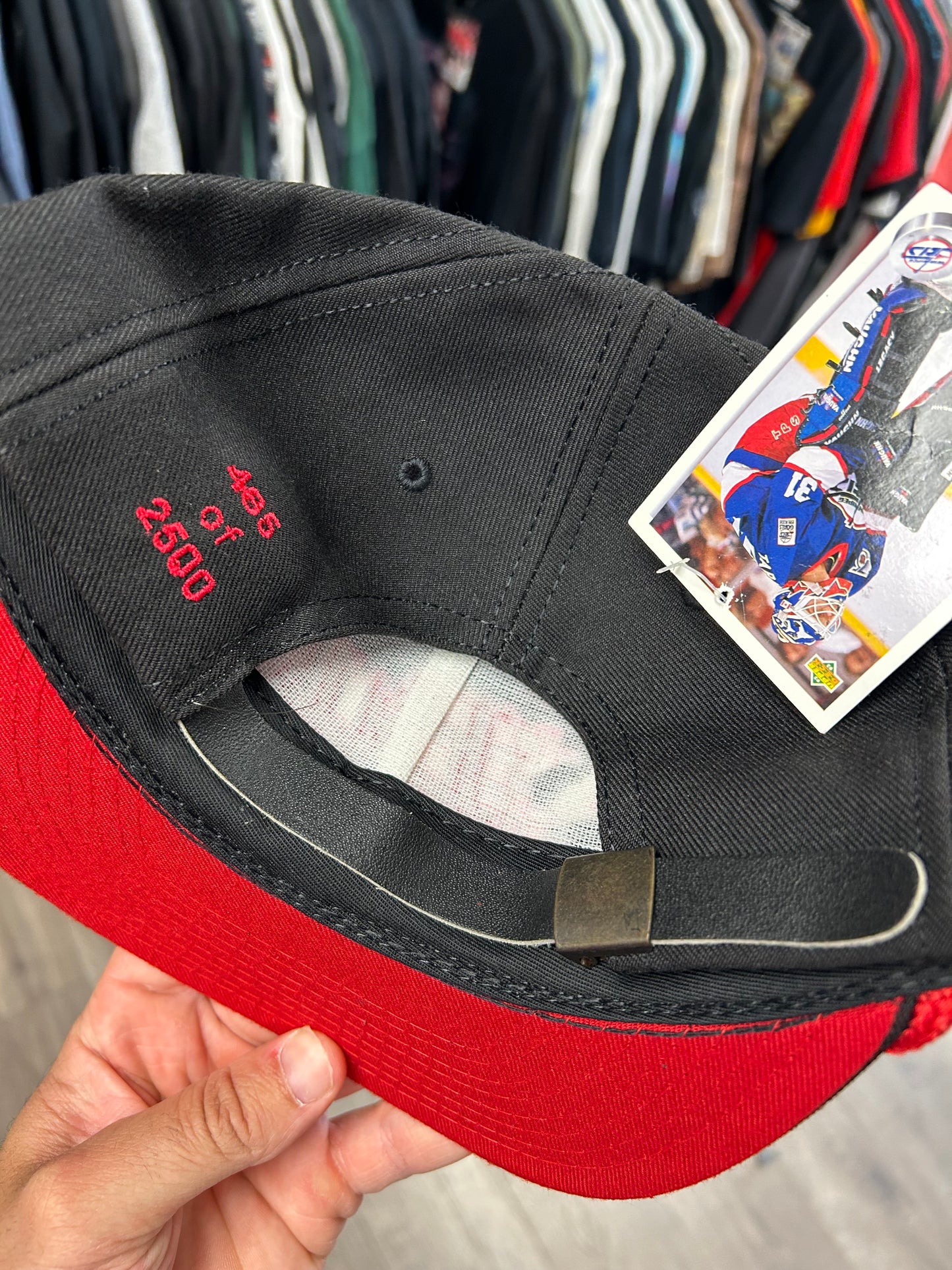 Vintage Bud Racing NASCAR 485 Of 2500 Adjustable Hat Blsck