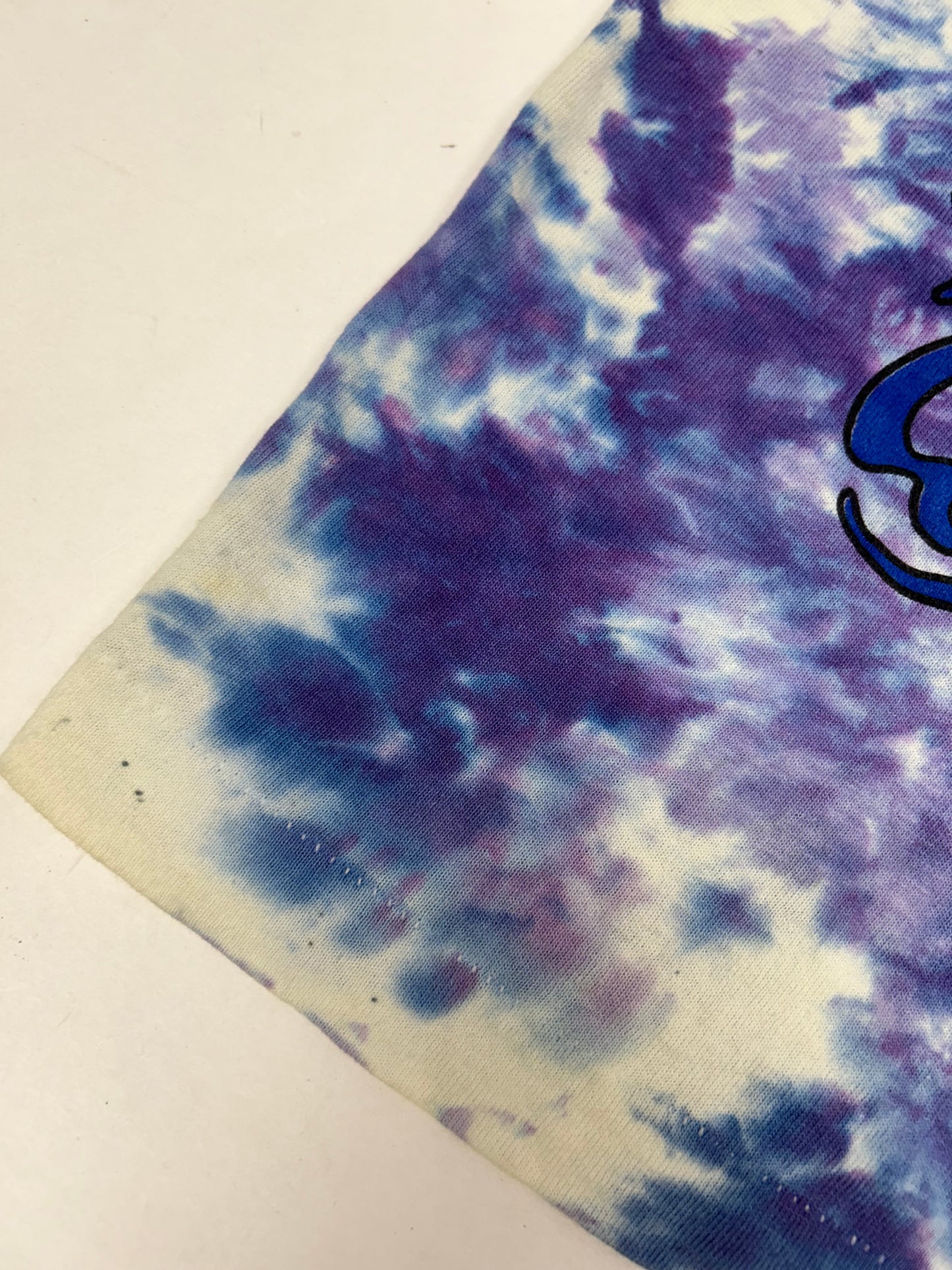 Vintage Grateful Dead 25 Years Dead 1990 Tie Dye Skeleton Music Band Tee Large 22x28.75 Inches