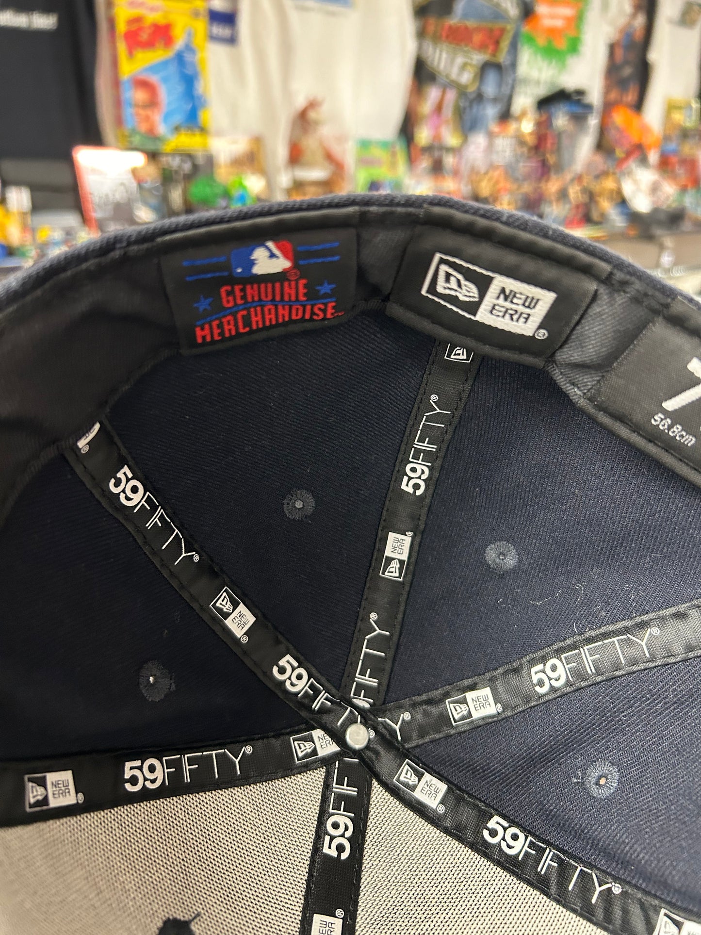 New Era 59Fifty Ken Griffey Jr. Seattle Mariners MLB Tribute Number Retirement Fitted Hat 7 1/8 As Is