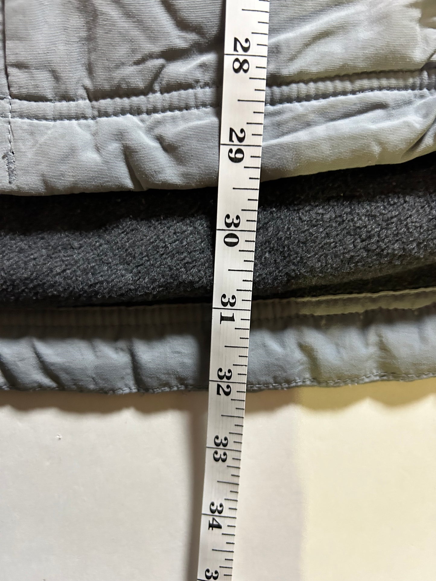 Vintage Mossimo Fleece Liner Zip Up Jacket Tagged Medium Can Fit Large 25x29.5/32 Inches