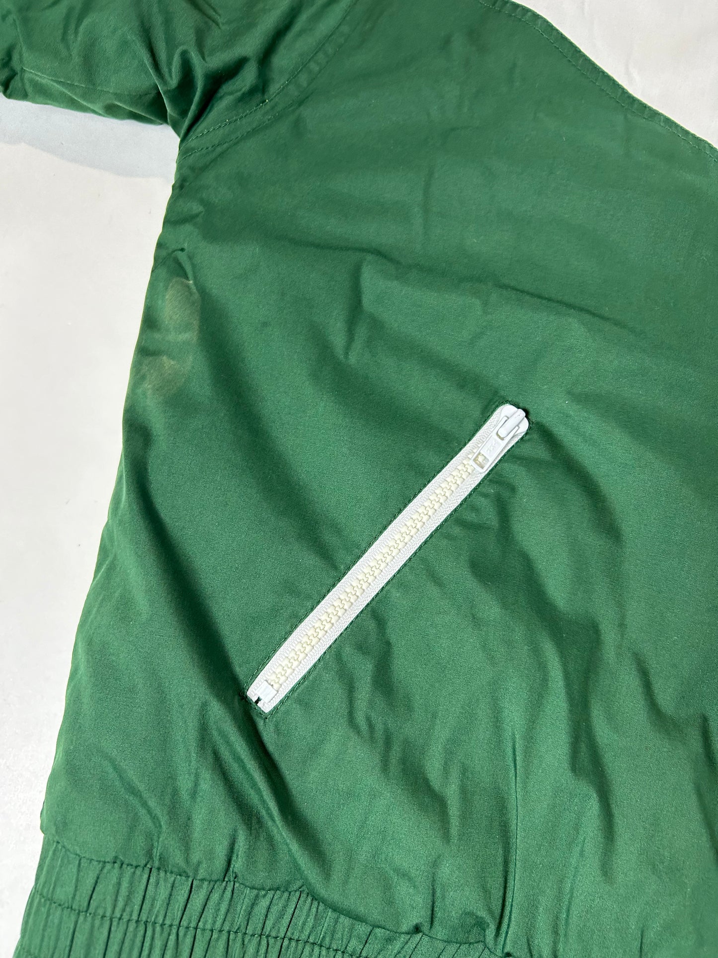 Vintage 90s Pro Player By Daniel Young Green Bay Packers NFL Zip Up Puffer Jacket Large 27.5x28 Inches As Is Has Wear