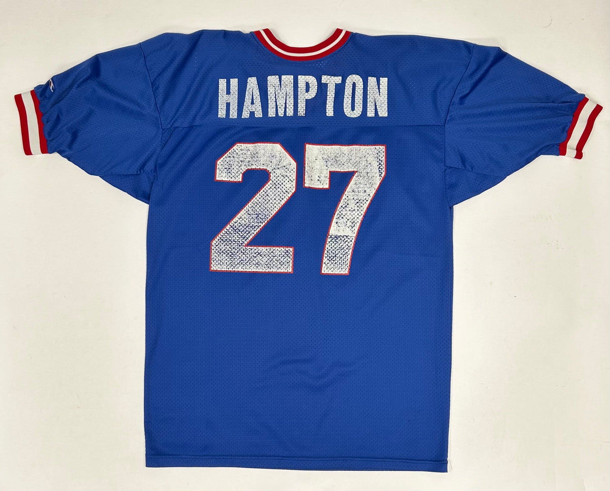 Vintage Champion New York Giants Rodney Hampton #27 NFL Jersey 48